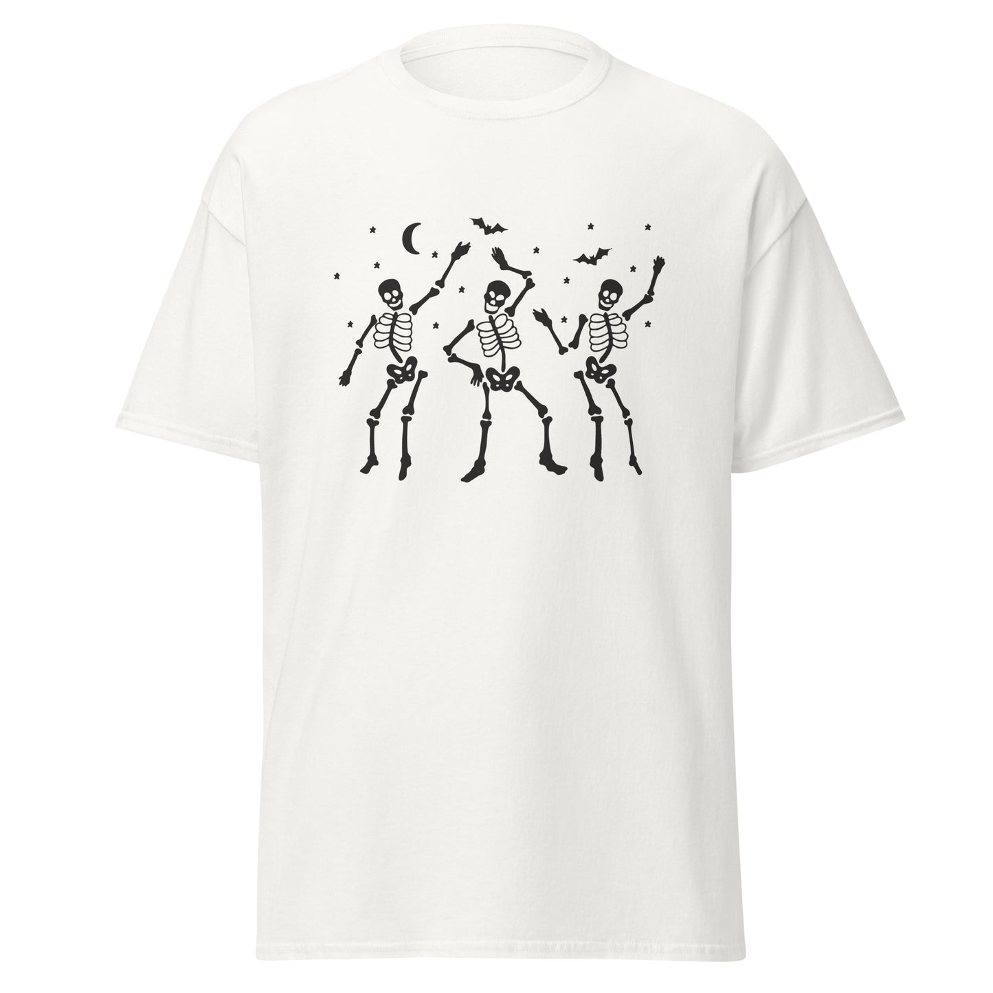 Unisex Short Sleeve Tee Dancing Skeletons