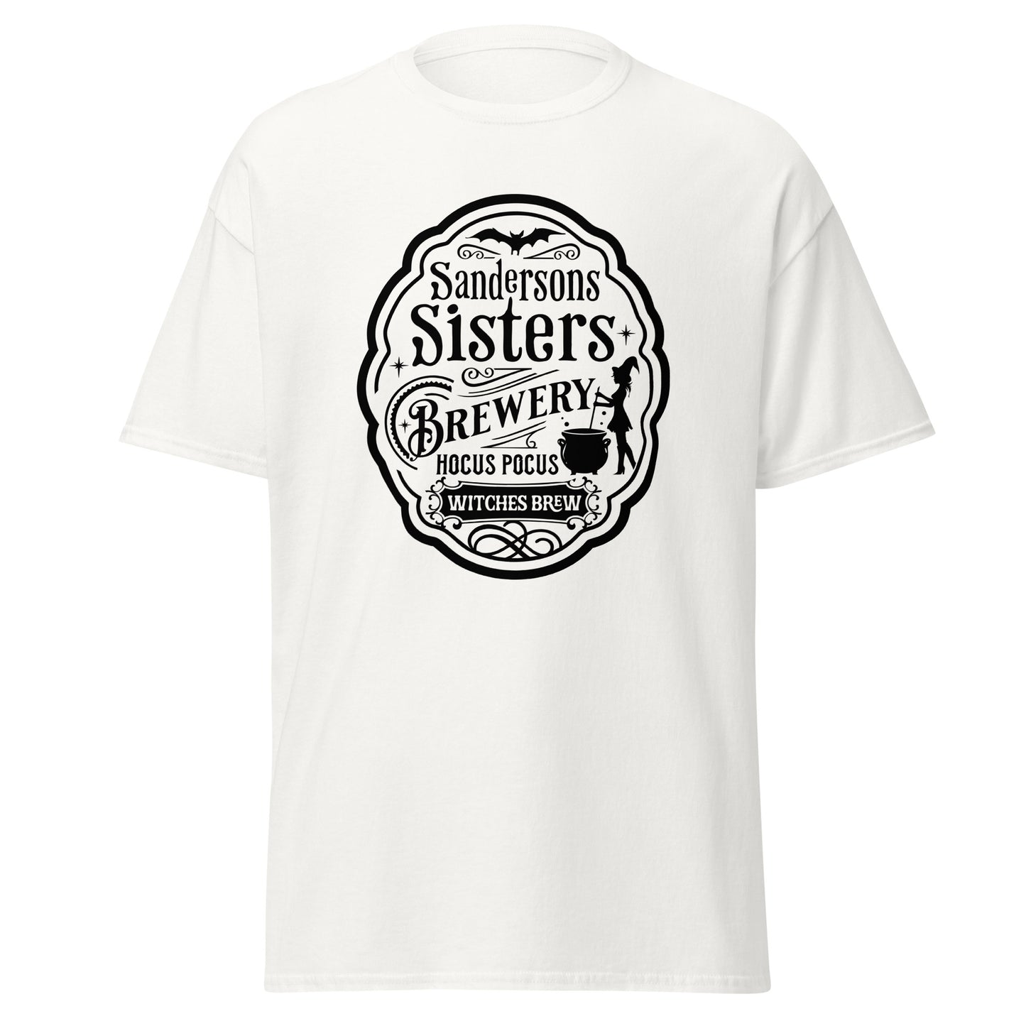 Unisex Short Sleeve Tee Sandersons Sisters Brewery Black Ink