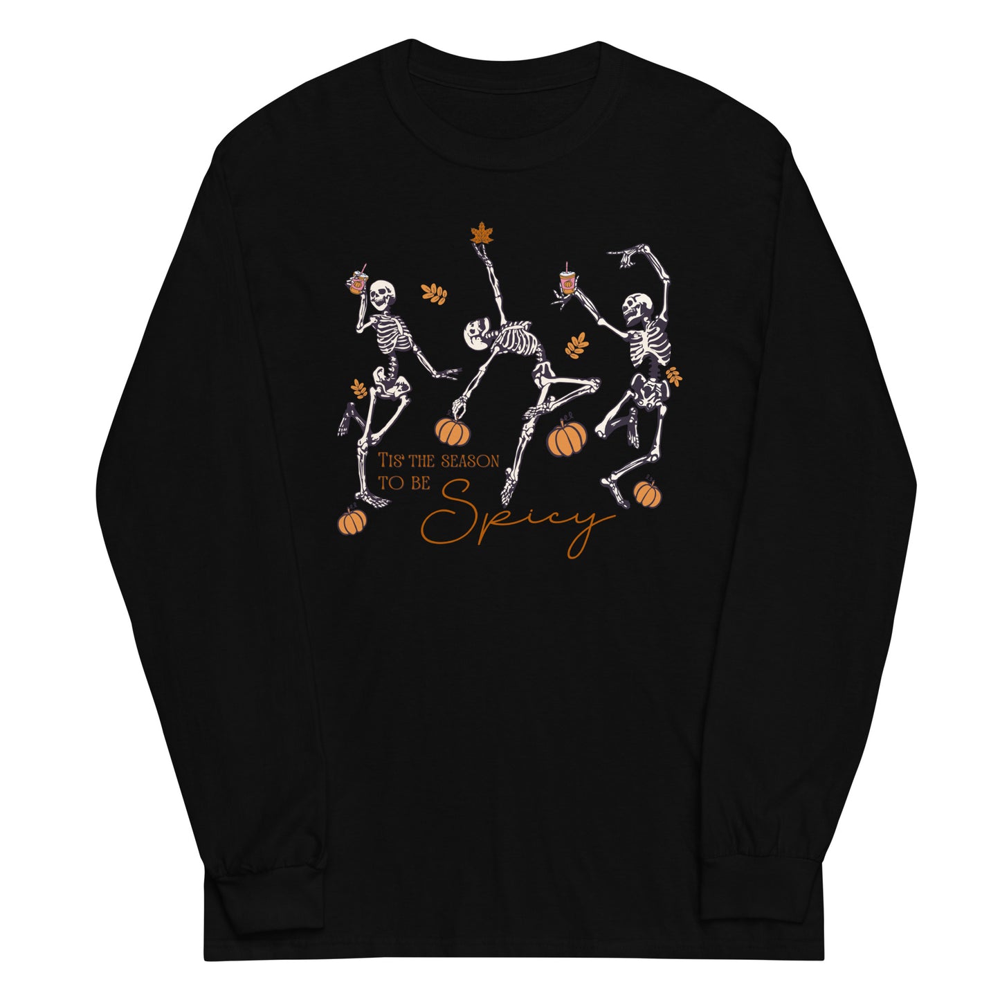 Unisex Long Sleeve Tee Spicy Skellies