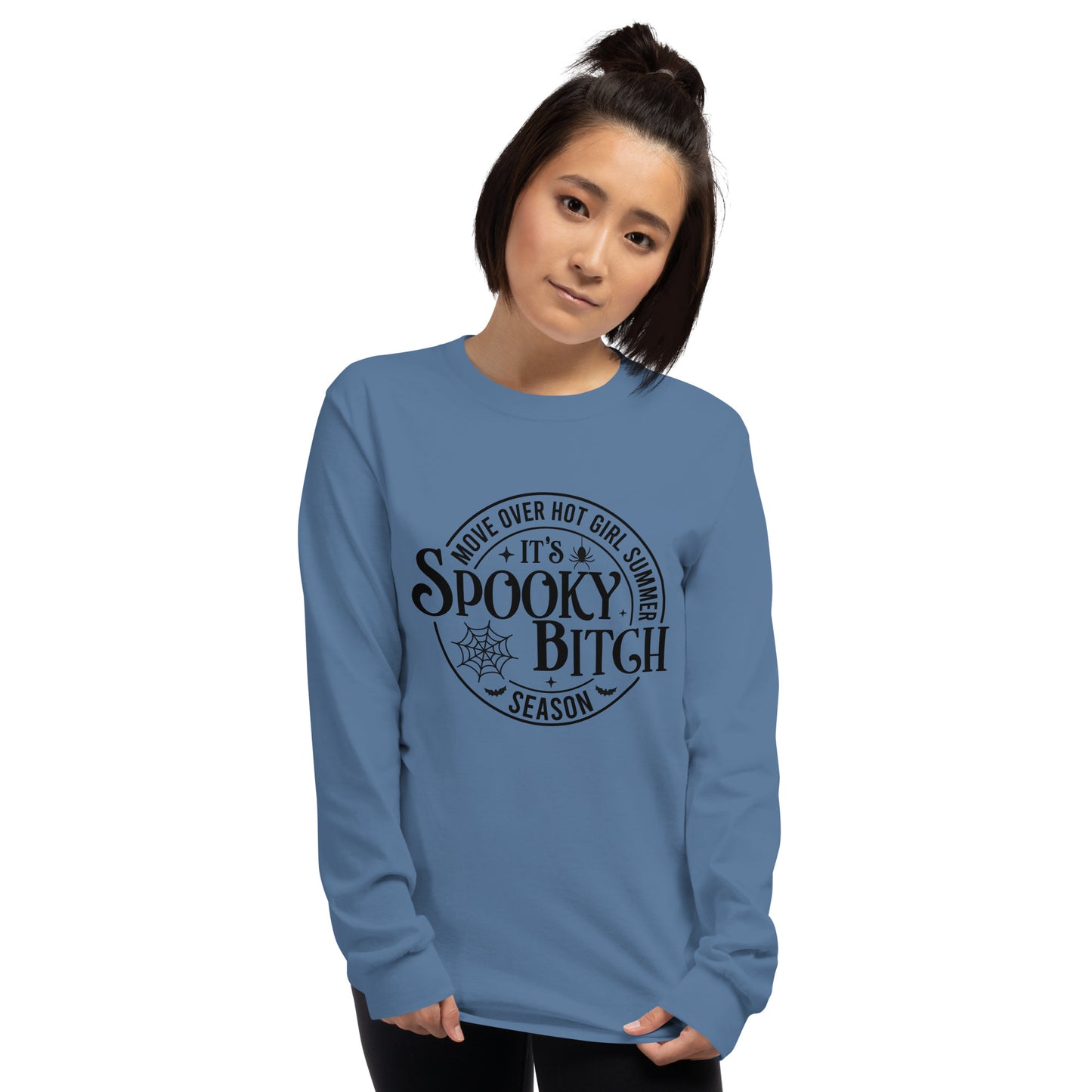 Unisex Long Sleeve Tee Spooky Bitch Season