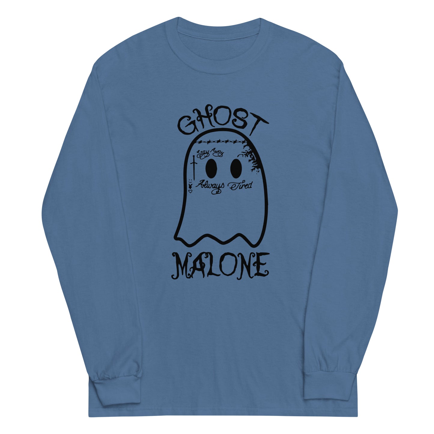 Unisex Long Sleeve Tee Ghost Malone