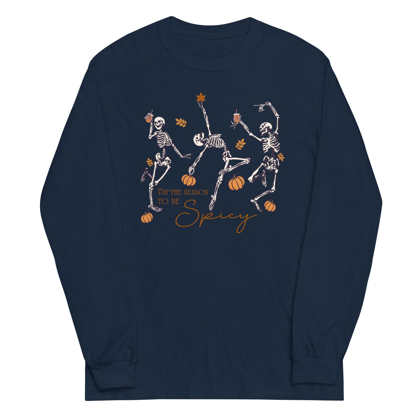 Unisex Long Sleeve Tee Spicy Skellies