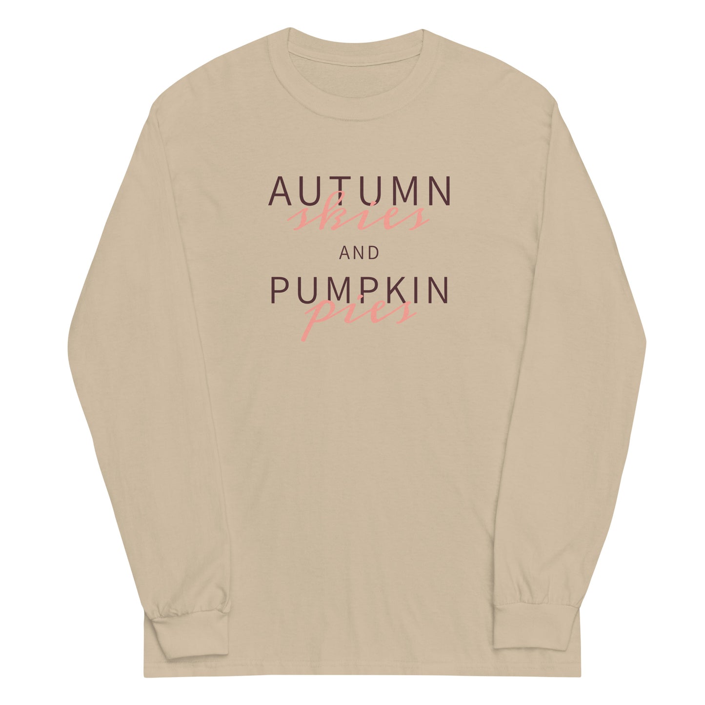 Unsiex Long Sleeve Tee Autumn Skies