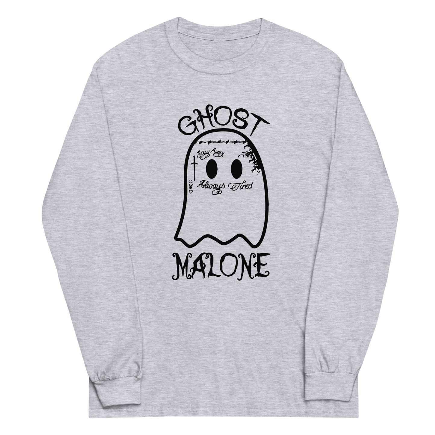 Unisex Long Sleeve Tee Ghost Malone