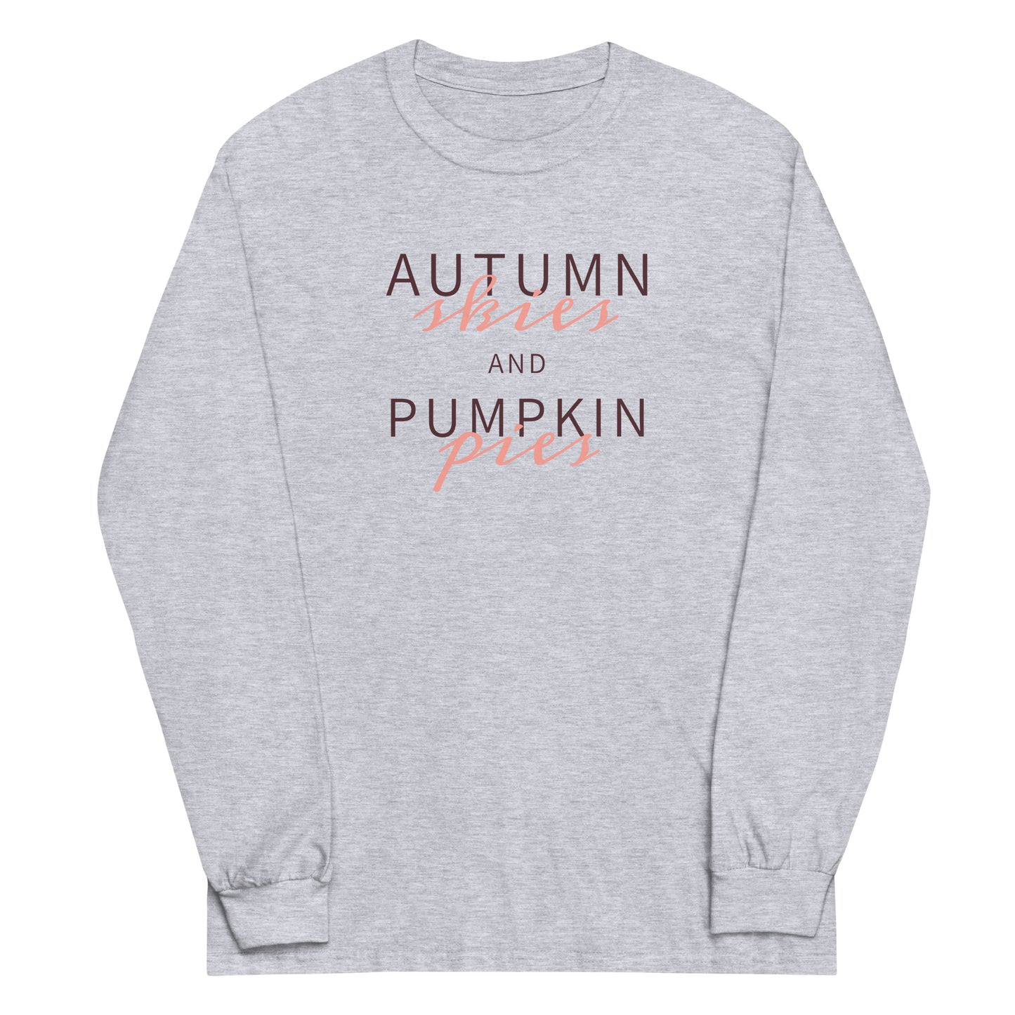 Unsiex Long Sleeve Tee Autumn Skies