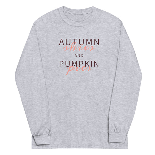 Unsiex Long Sleeve Tee Autumn Skies