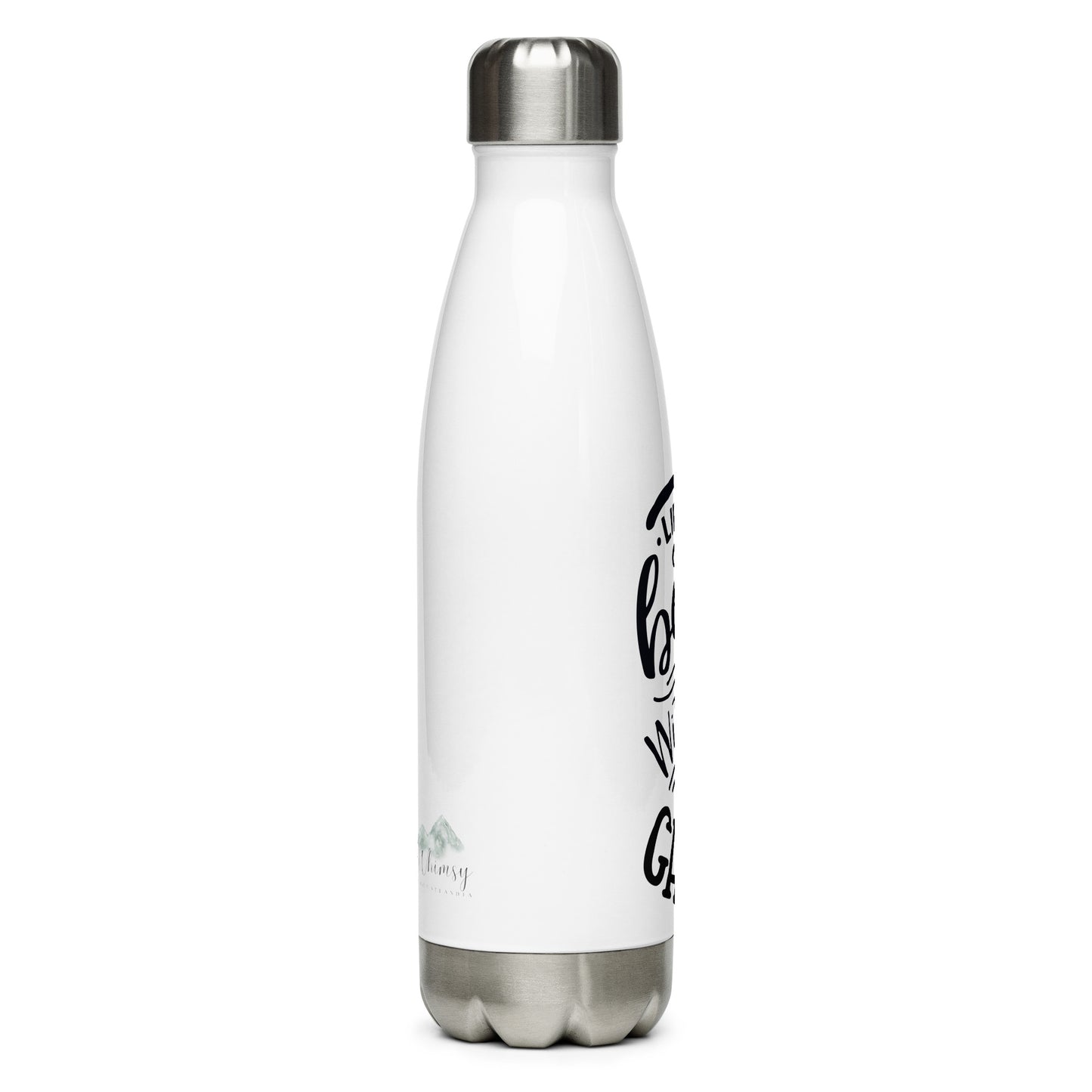 Stainless Steel Water Bottle Life is Better with Chickens