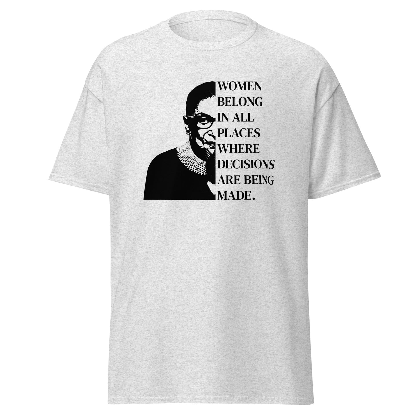 Unisex Short Sleeve Tee RBG Women Belong