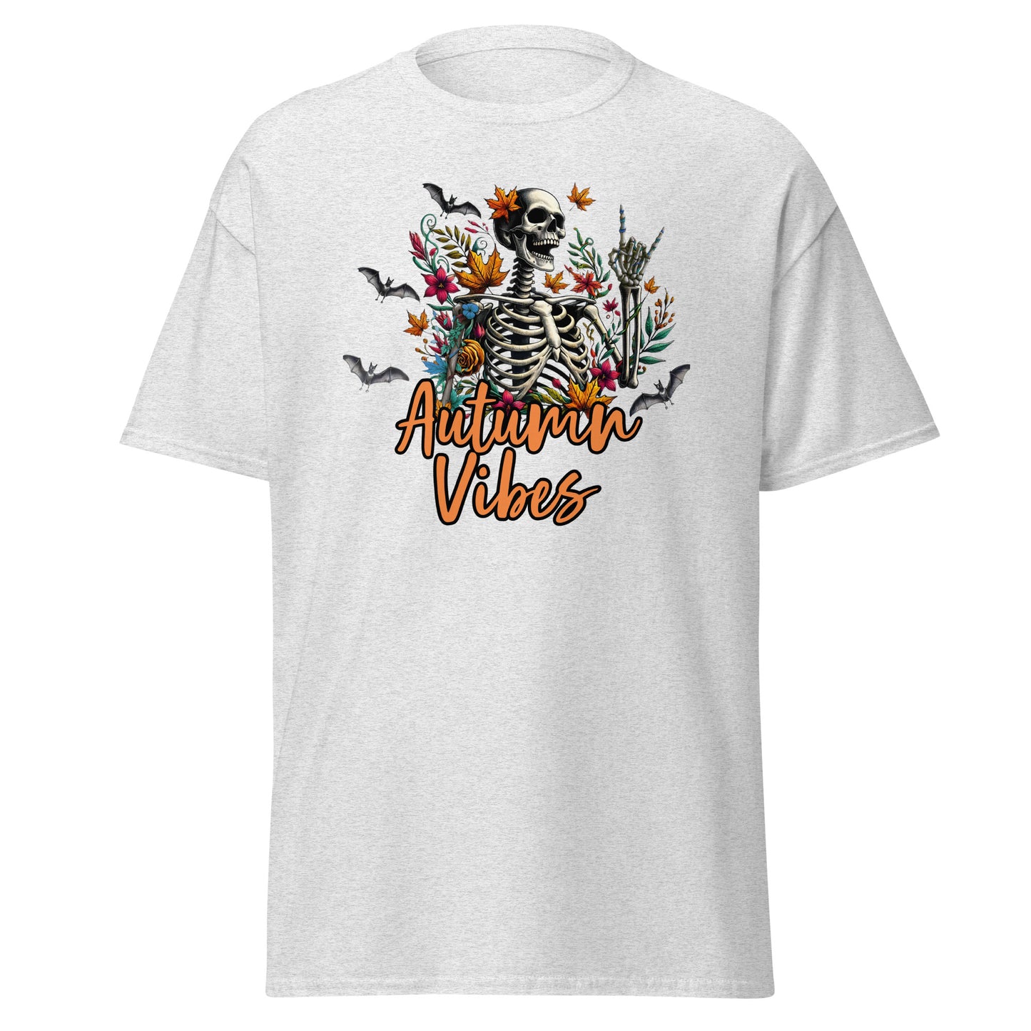 Unisex Short Sleeve Tee Autumn Vibes Skellie