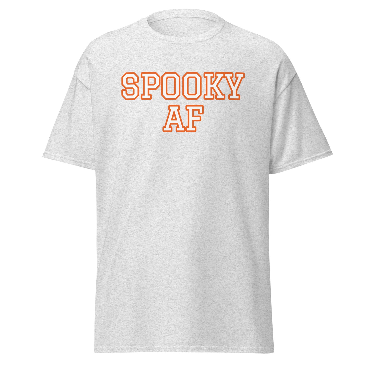 Unisex Classic Short Sleeve Tee Spooky AF Universtiy