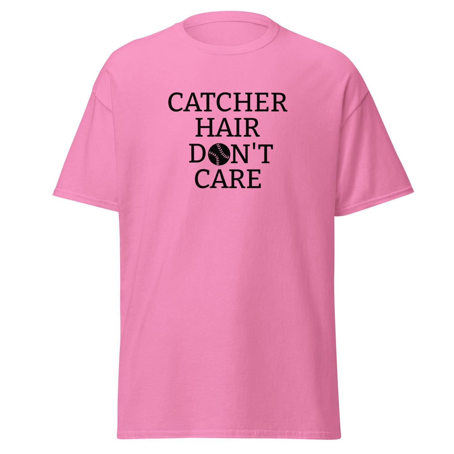 Unisex Short Sleeve Tee Catcher Hair