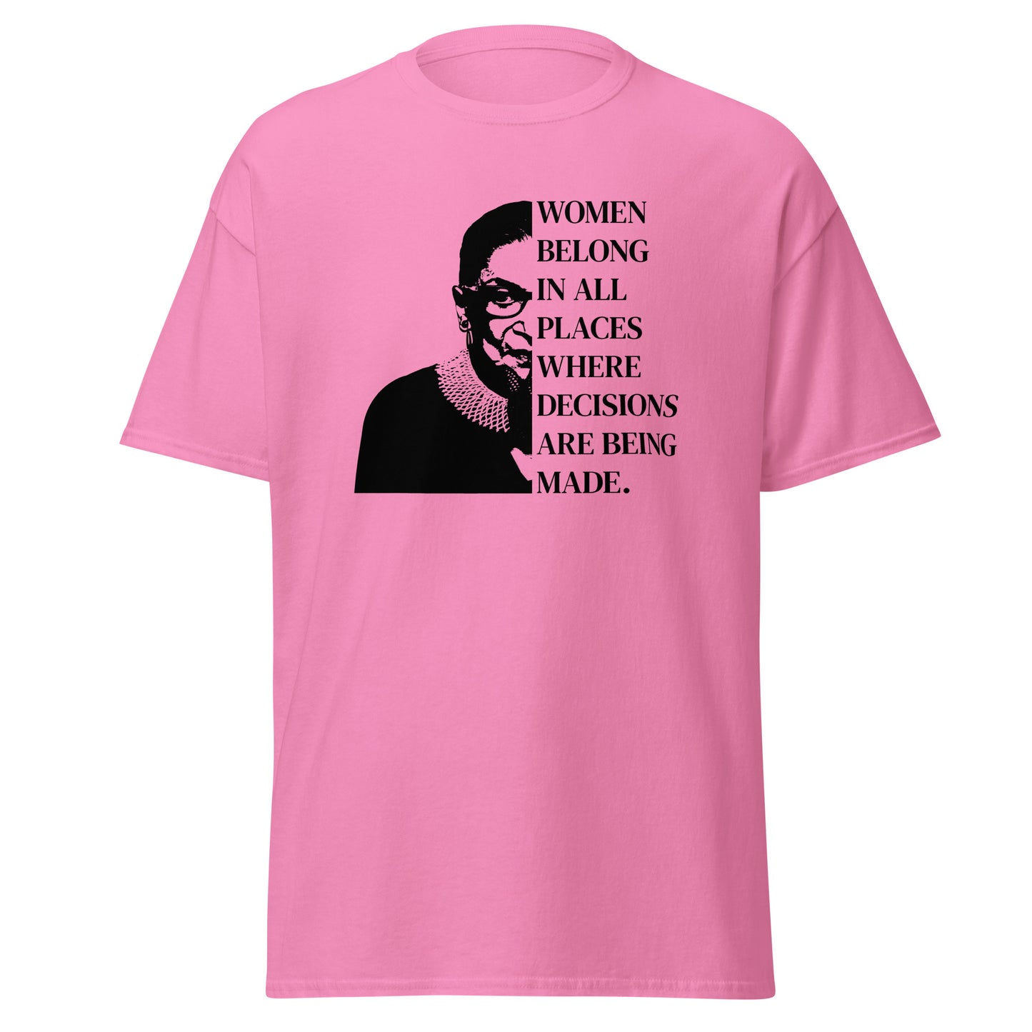 Unisex Short Sleeve Tee RBG Women Belong