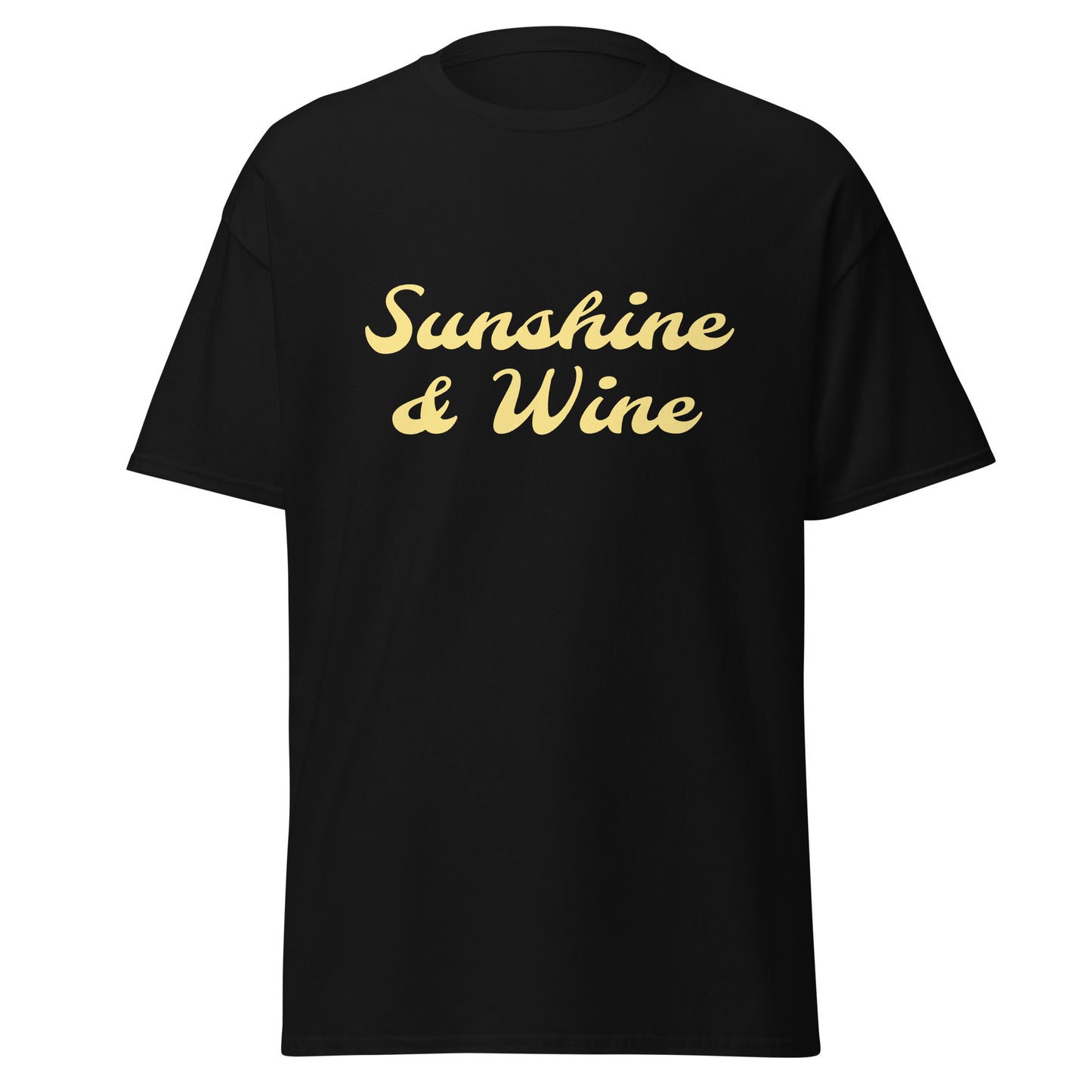 Unisex Short Sleeve Tee Sunshine & Wine