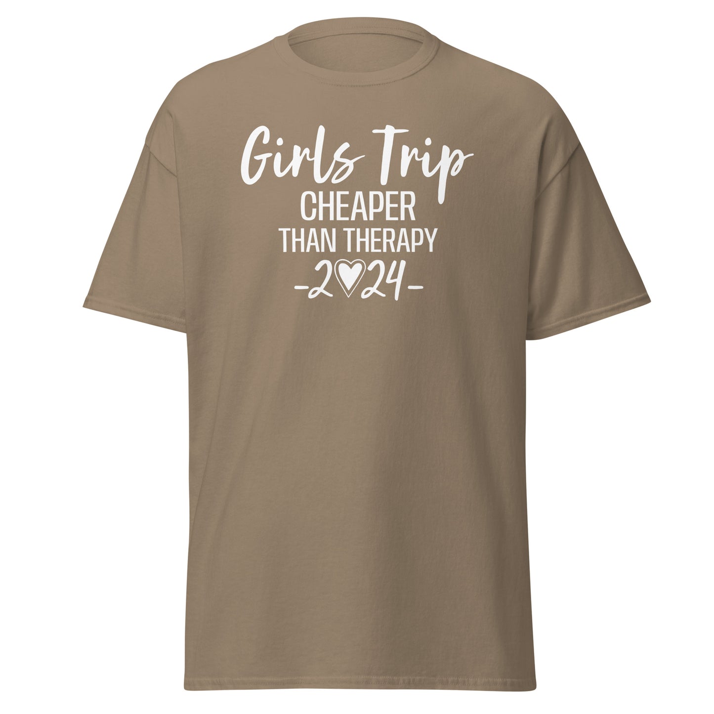 Unisex Short Sleeve Tee Girls Trip Cheaper Than Therapy 2024