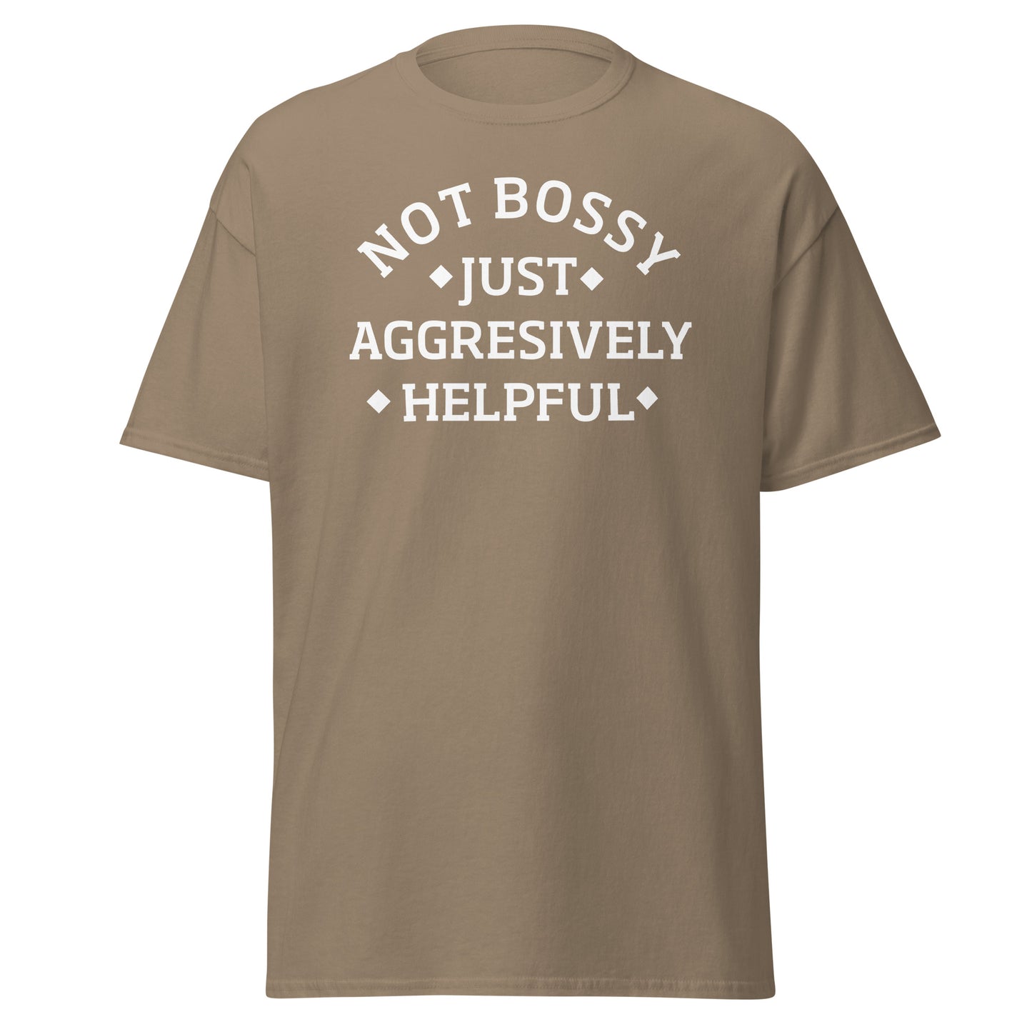 Unisex Short Sleeve Tee Aggressively Helpful