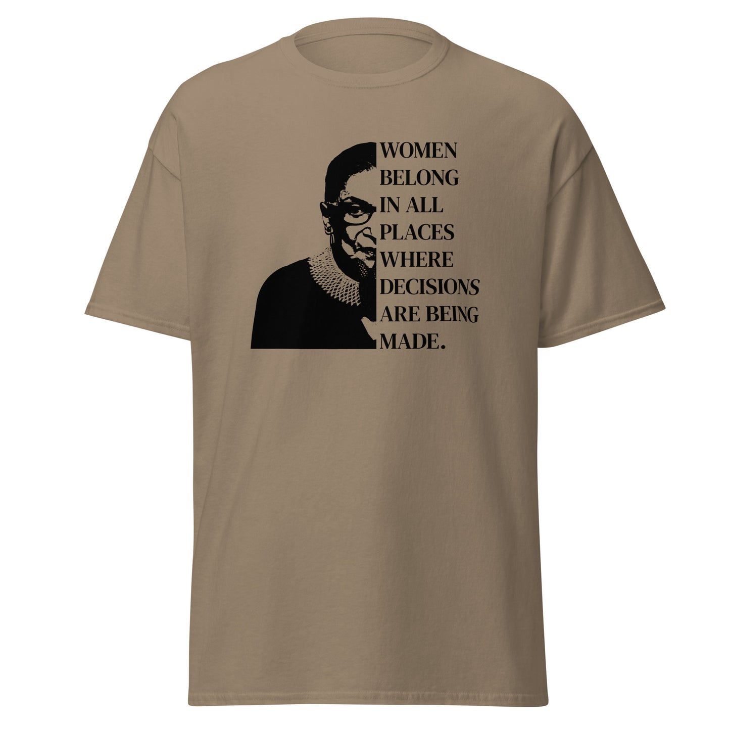 Unisex Short Sleeve Tee RBG Women Belong