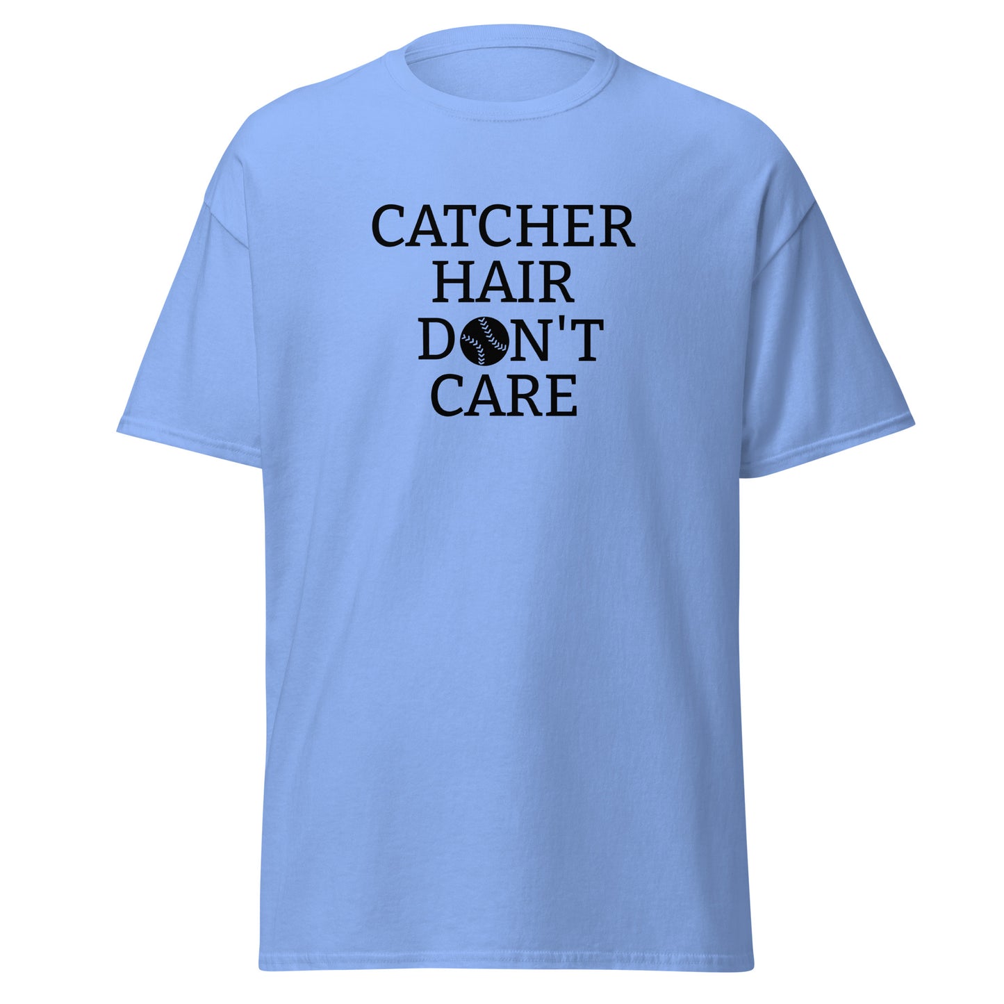 Unisex Short Sleeve Tee Catcher Hair