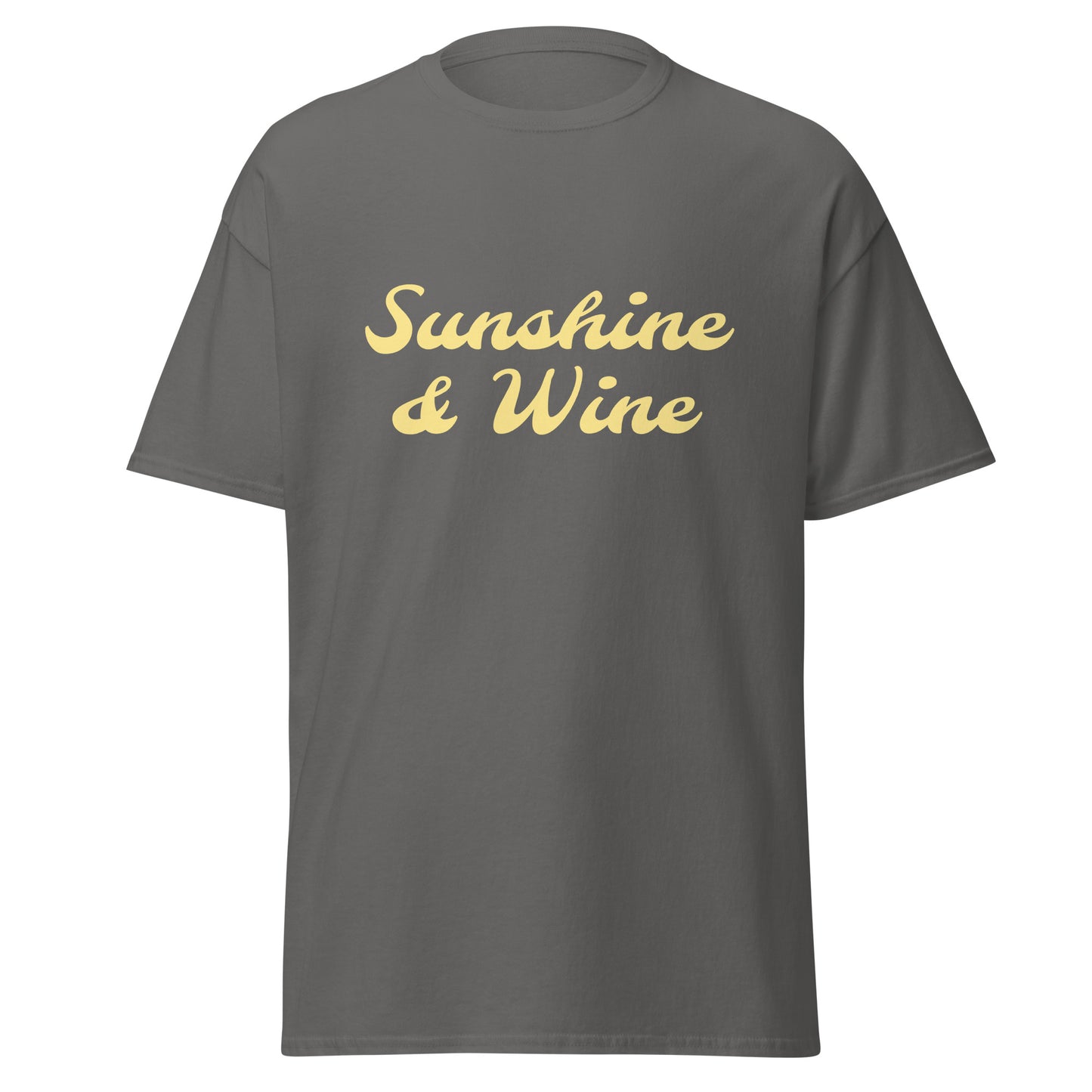 Unisex Short Sleeve Tee Sunshine & Wine