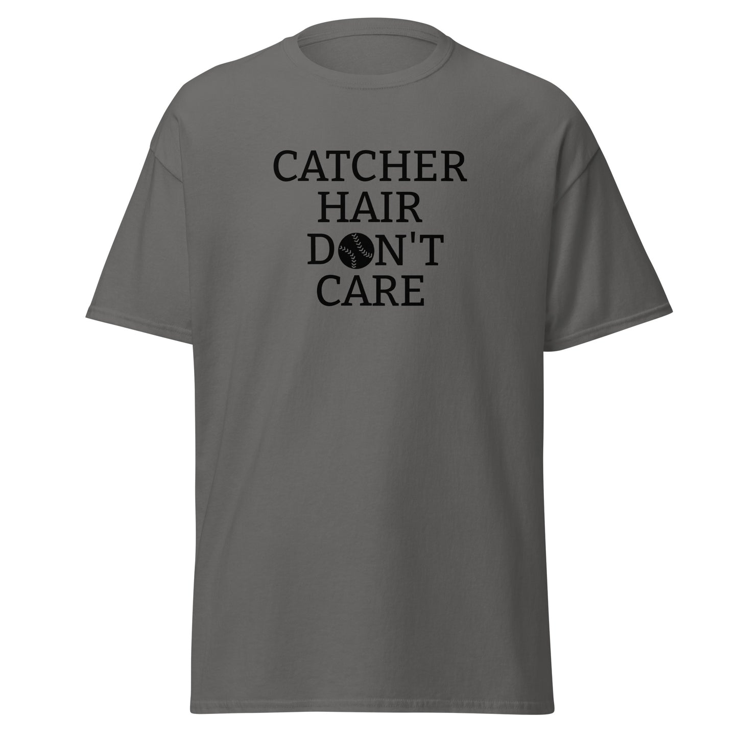 Unisex Short Sleeve Tee Catcher Hair