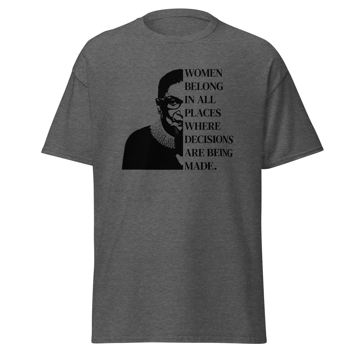 Unisex Short Sleeve Tee RBG Women Belong