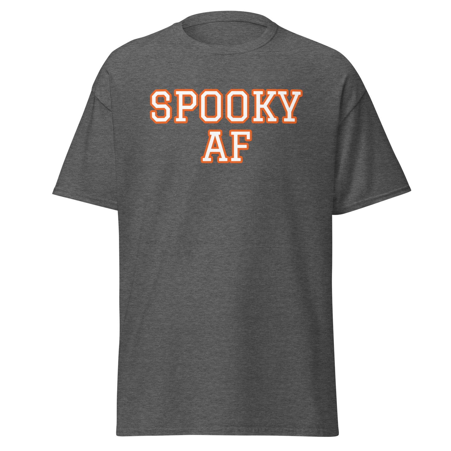 Unisex Classic Short Sleeve Tee Spooky AF Universtiy