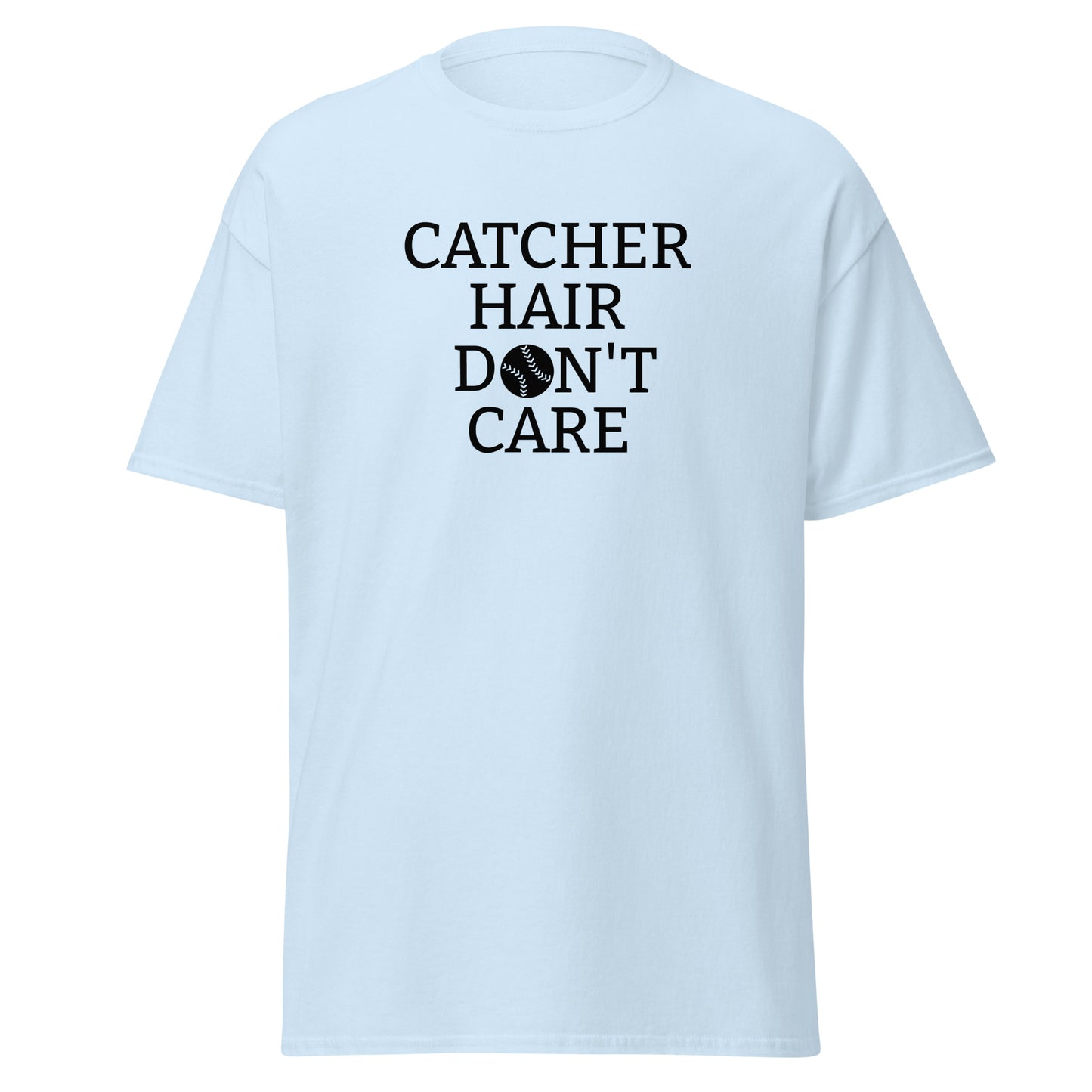 Unisex Short Sleeve Tee Catcher Hair