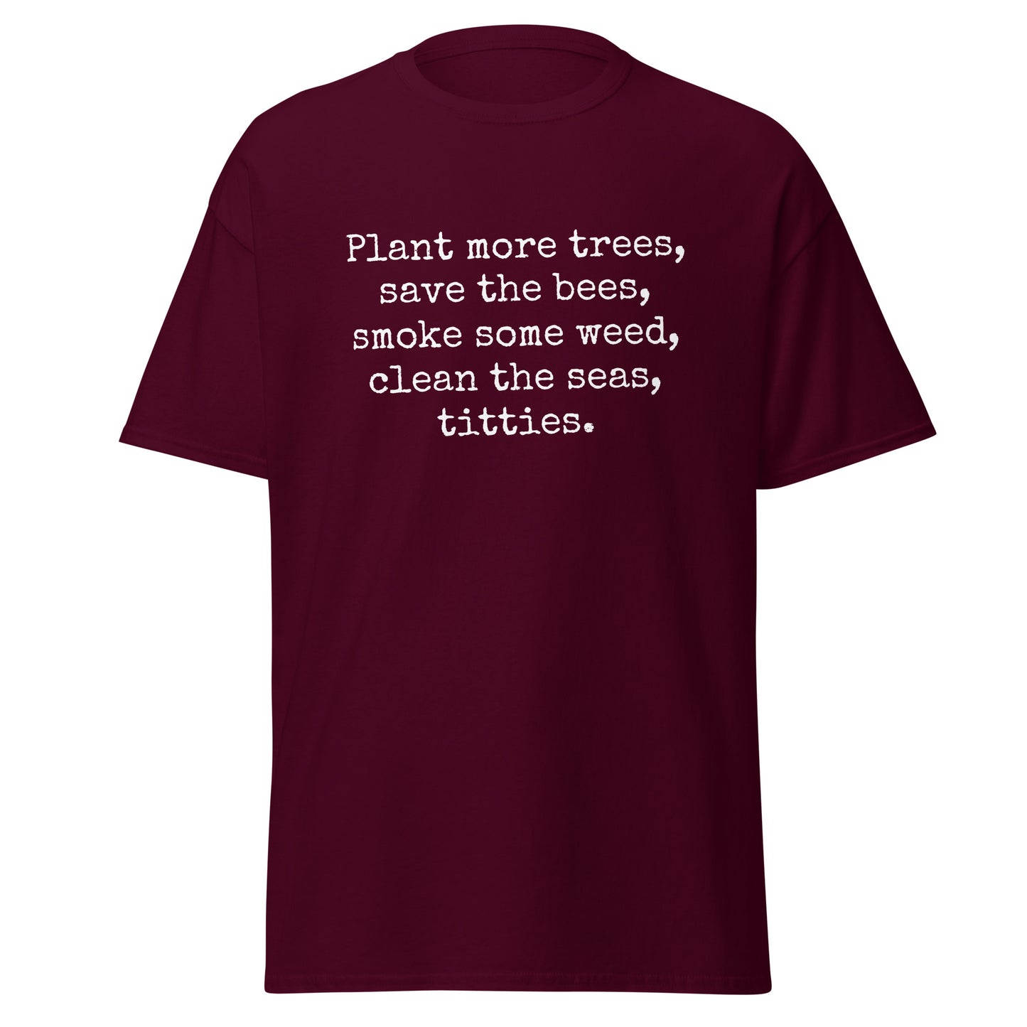 Unisex Short Sleeve Tee Plant More Trees