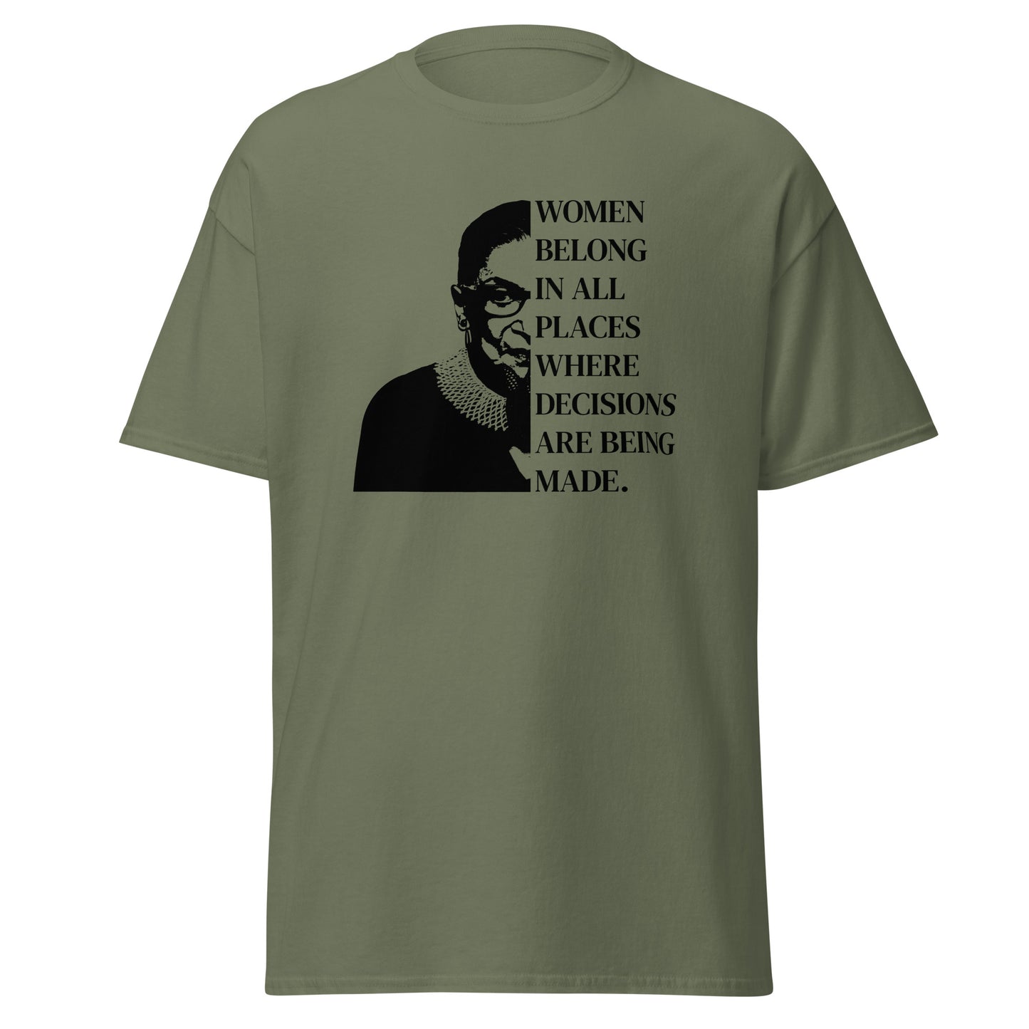 Unisex Short Sleeve Tee RBG Women Belong