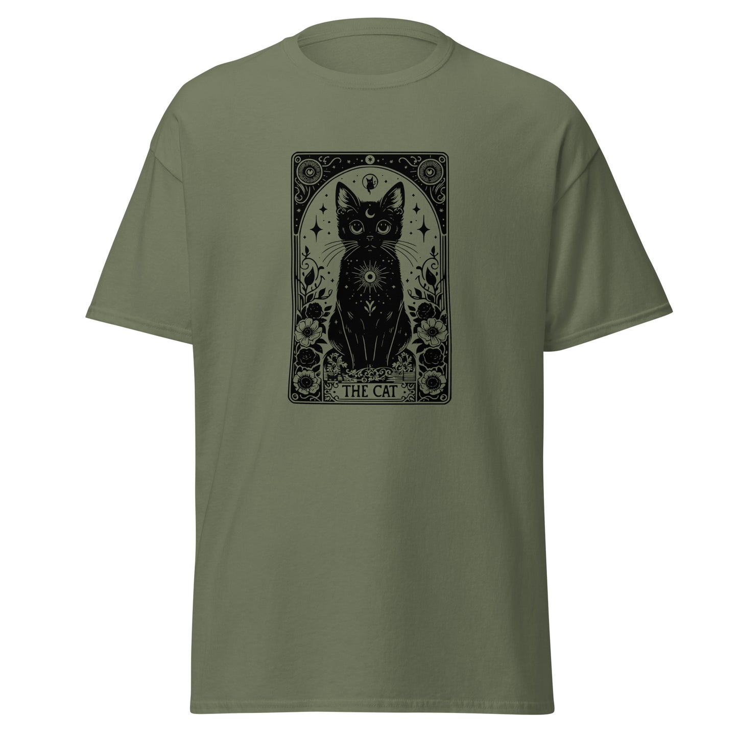 Unisex Classic Tee Black Cat Tarot