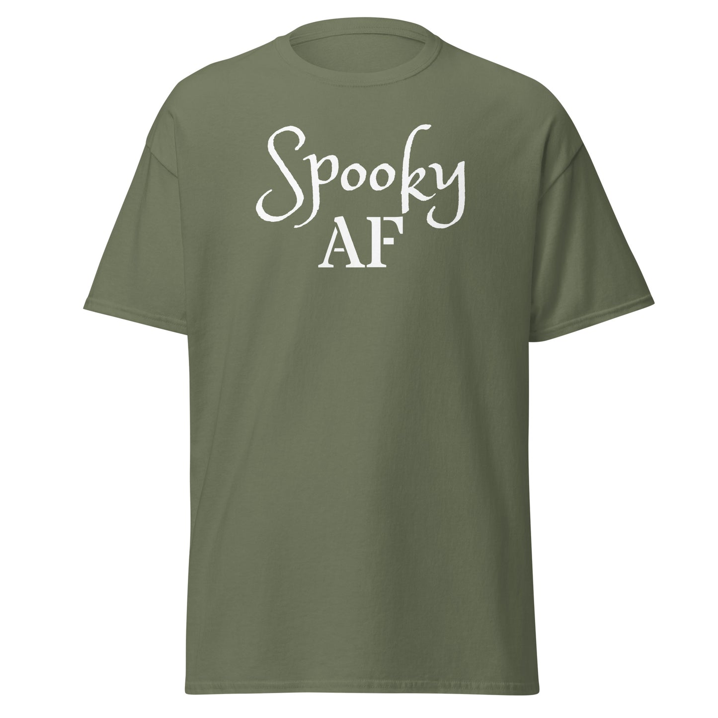 Unisex Classic Short Sleeve Tee Spooky AF