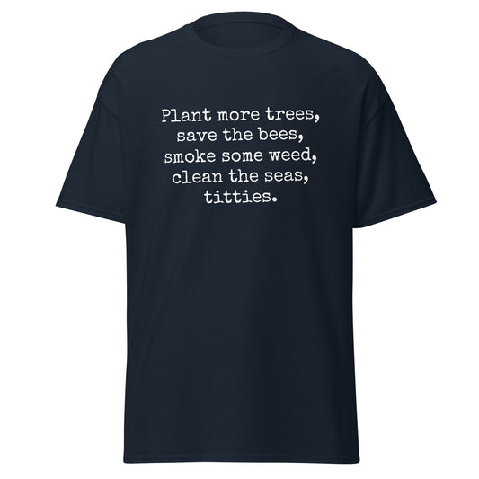 Unisex Short Sleeve Tee Plant More Trees