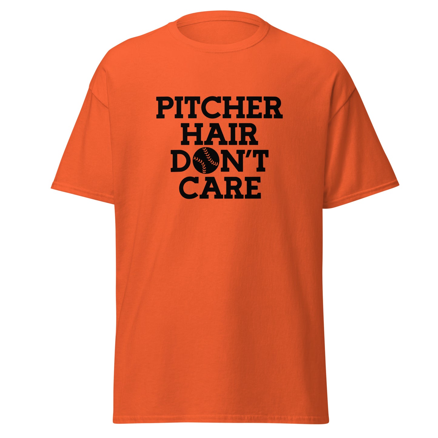 Unisex Short Sleeve Tee Pitcher Hair