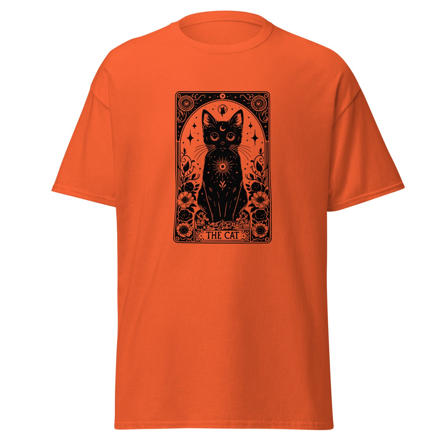 Unisex Classic Tee Black Cat Tarot