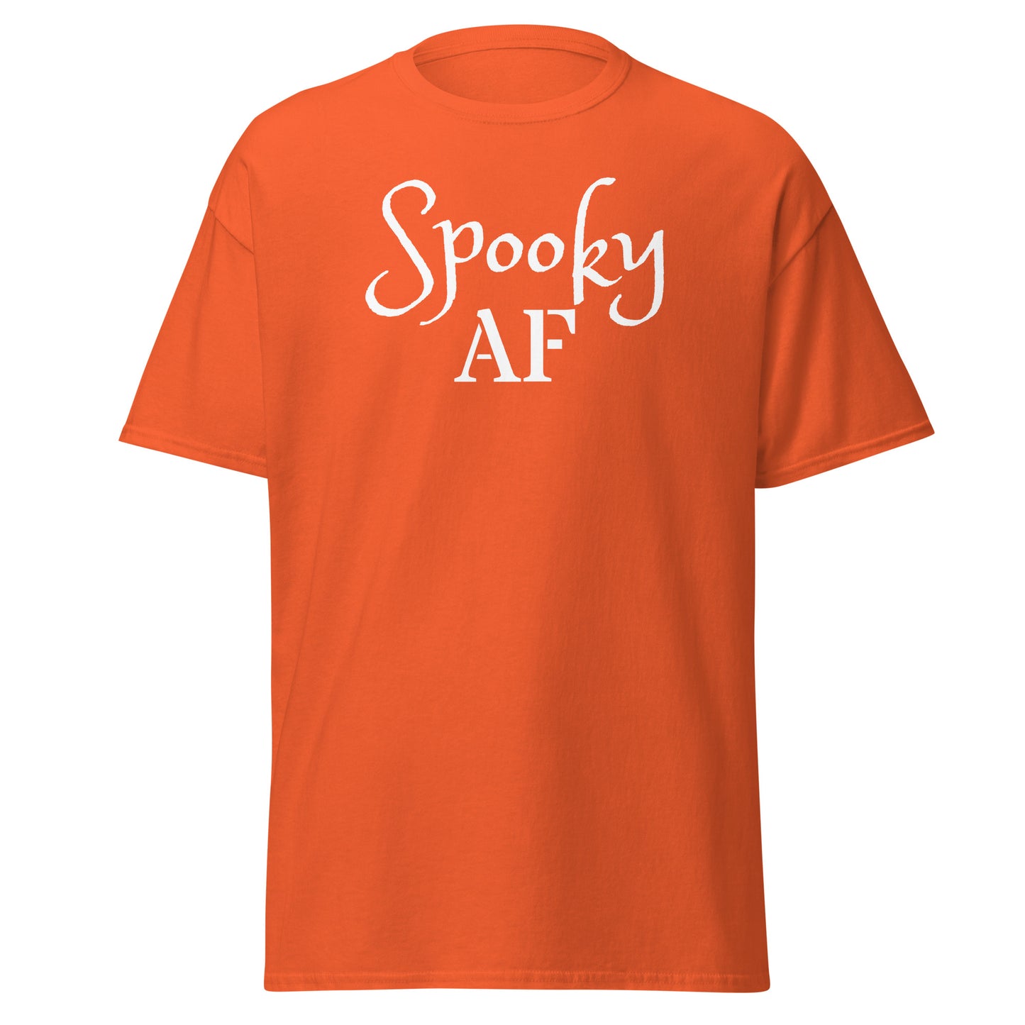 Unisex Classic Short Sleeve Tee Spooky AF