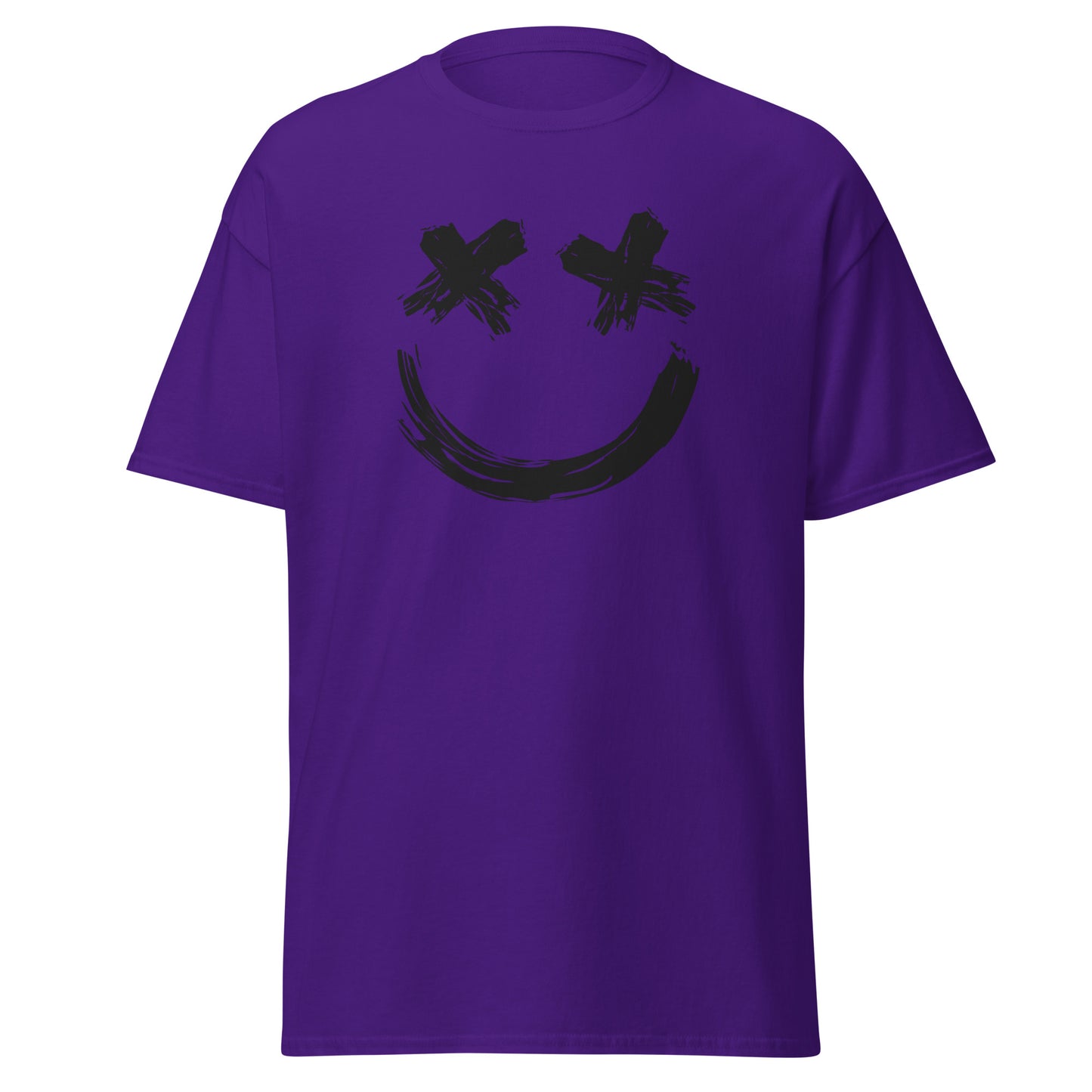 Unisex Short Sleeve Tee Brush Smiley