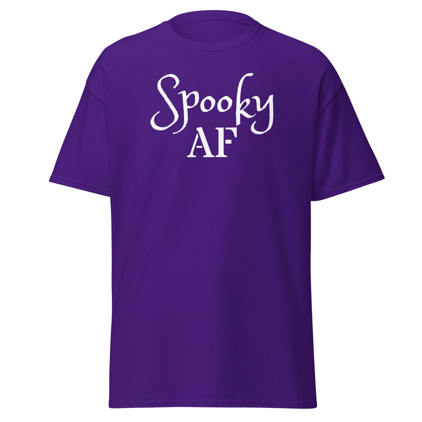 Unisex Classic Short Sleeve Tee Spooky AF