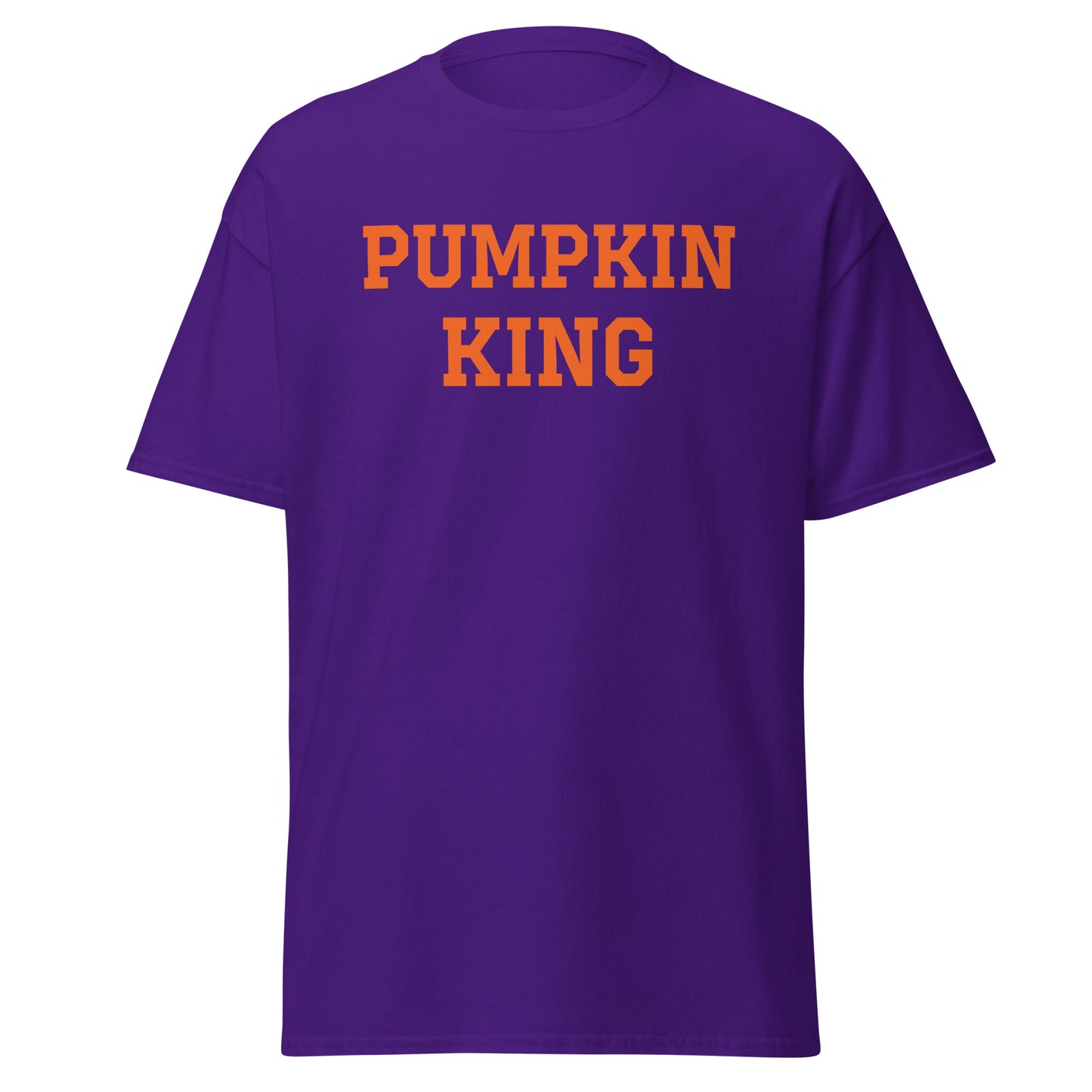 Unisex Classic Short Sleeve Tee Pumpkin King