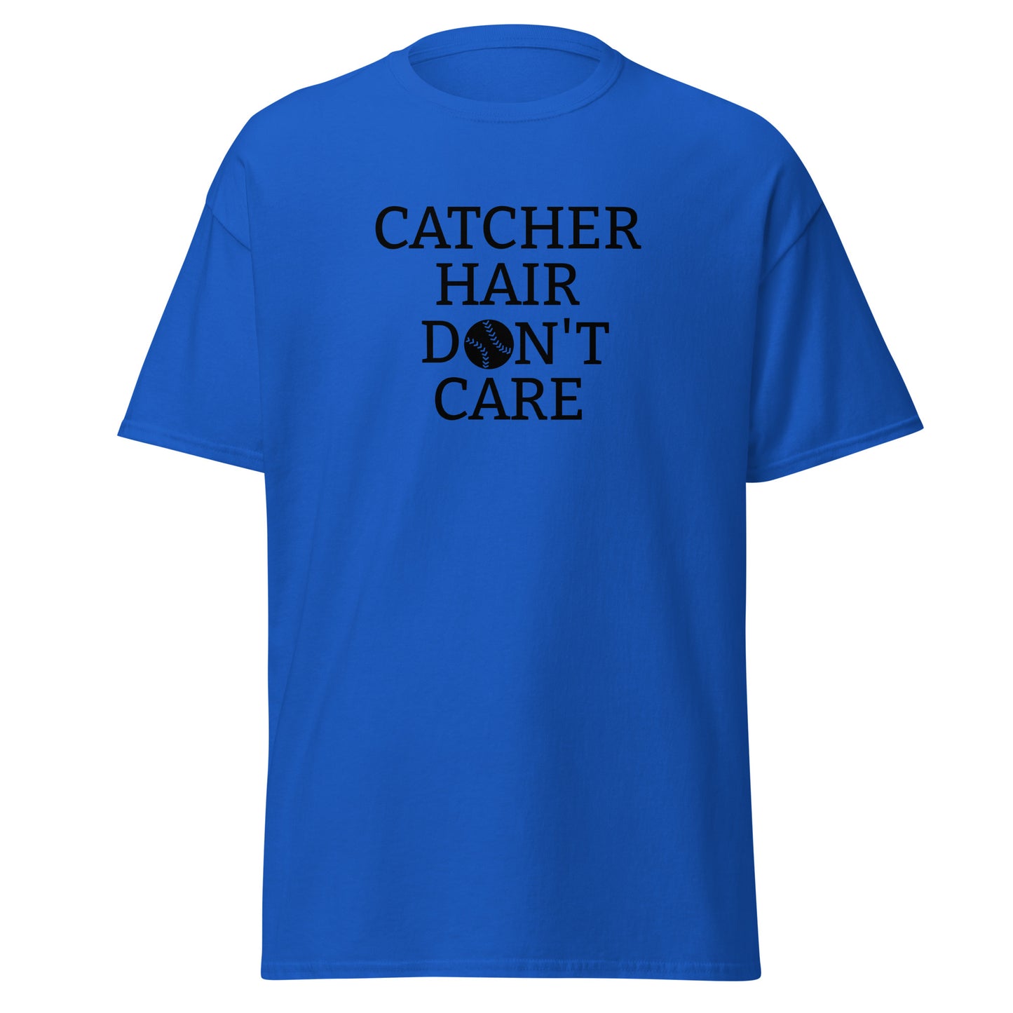 Unisex Short Sleeve Tee Catcher Hair