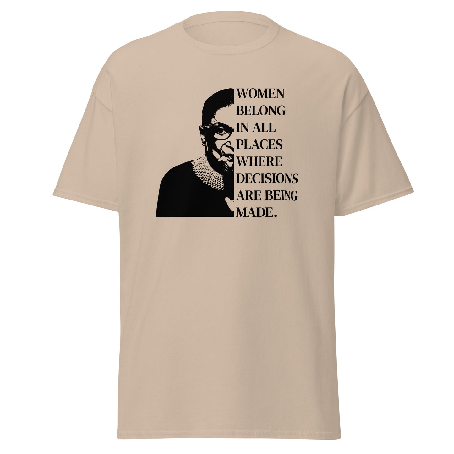 Unisex Short Sleeve Tee RBG Women Belong