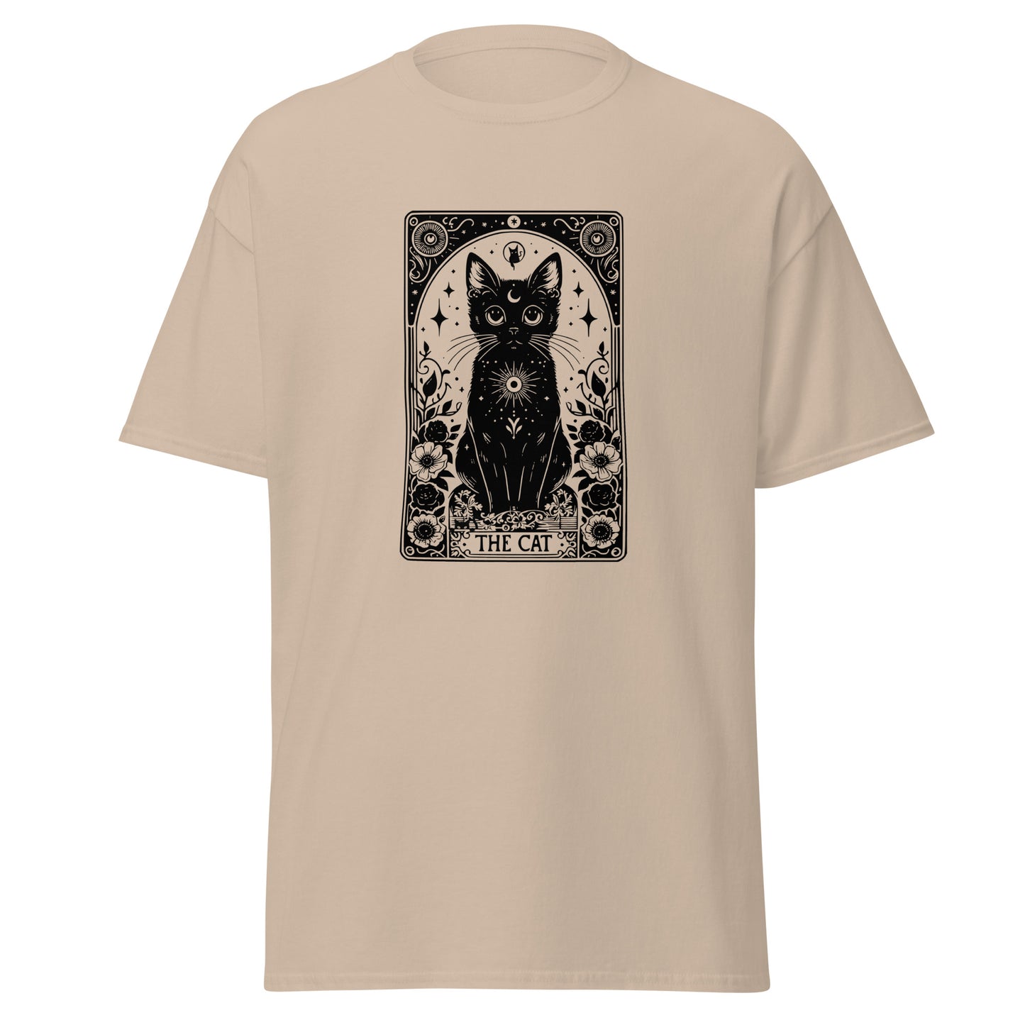 Unisex Classic Tee Black Cat Tarot