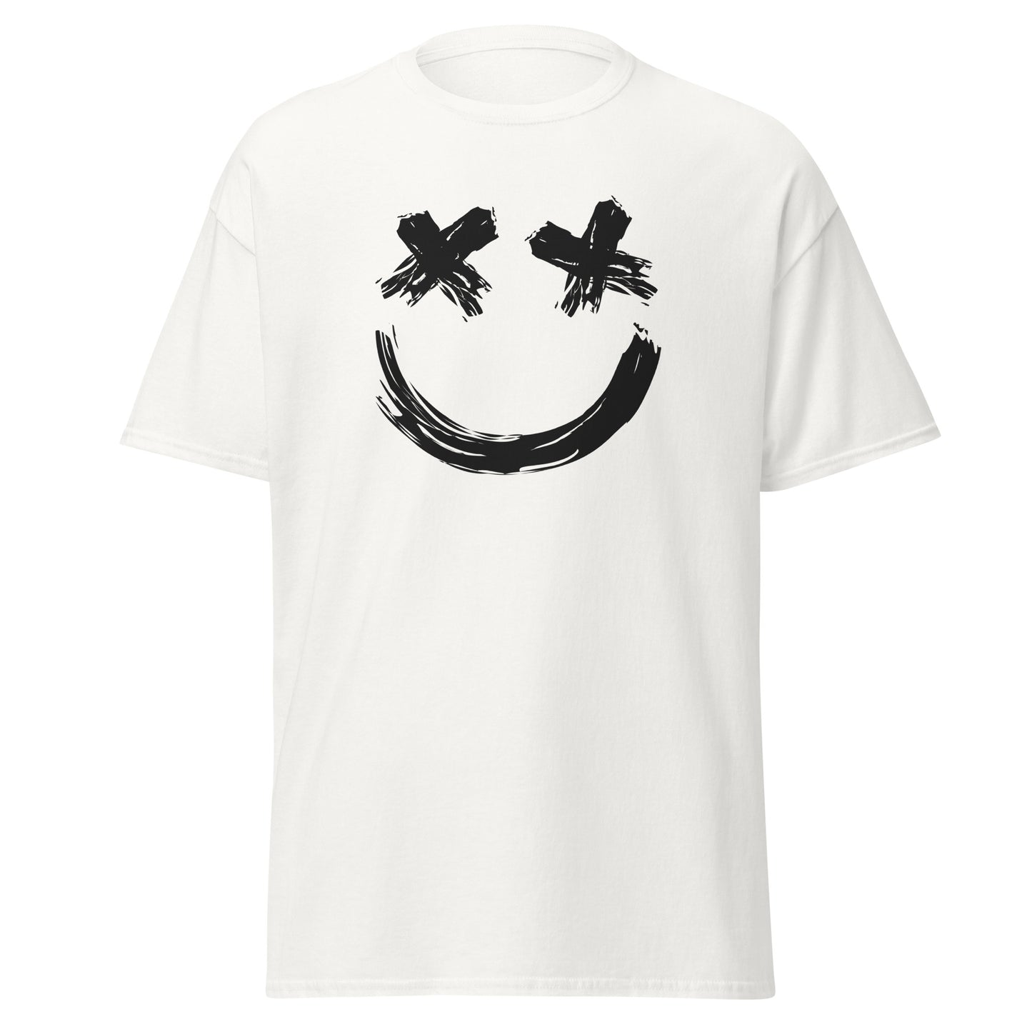 Unisex Short Sleeve Tee Brush Smiley