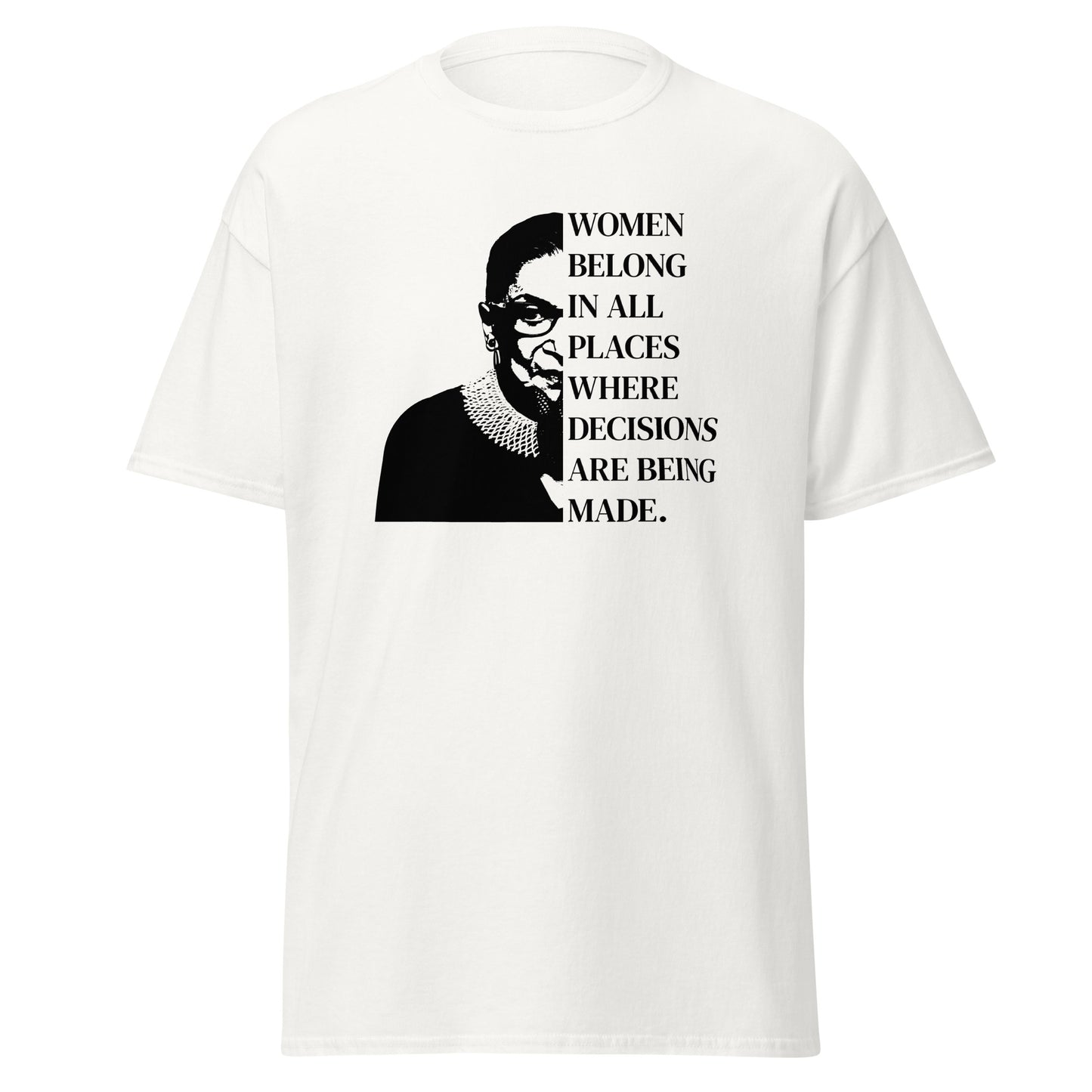 Unisex Short Sleeve Tee RBG Women Belong