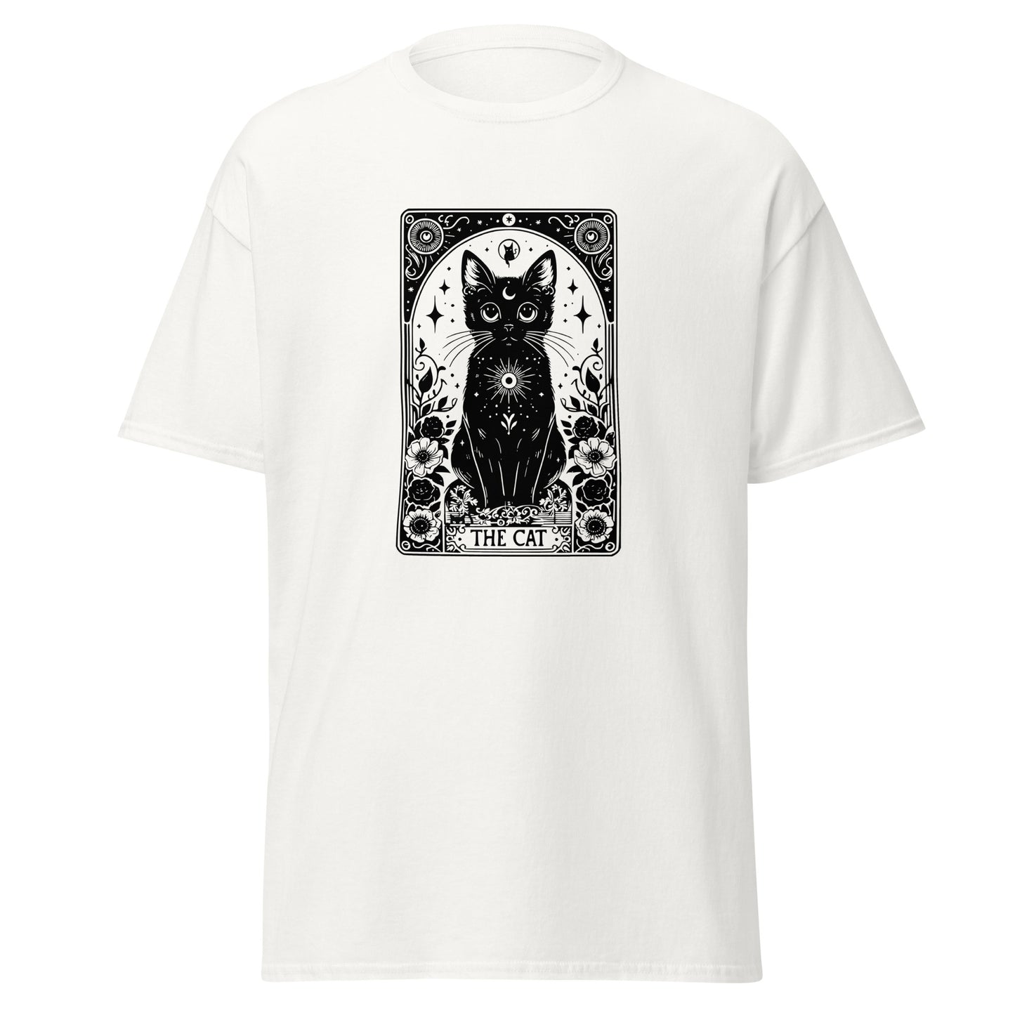 Unisex Classic Tee Black Cat Tarot