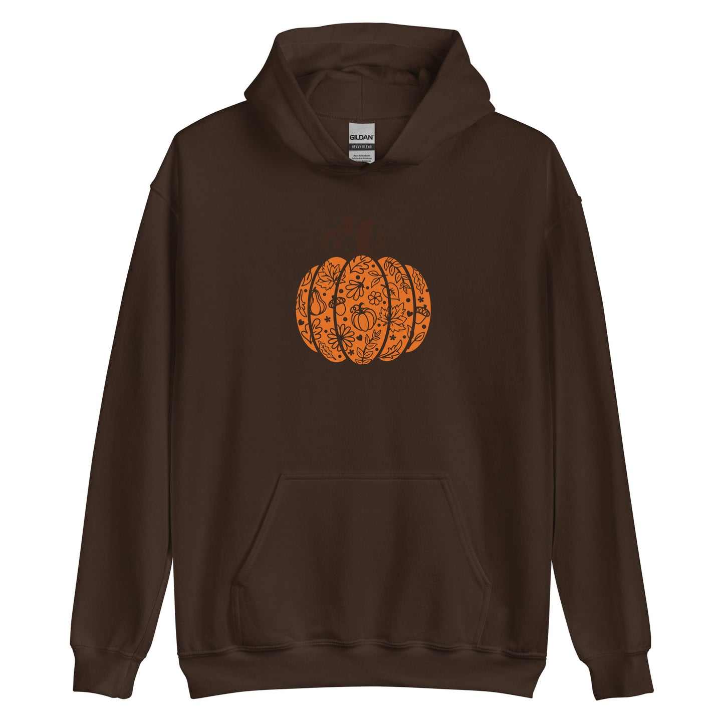 Unisex Hoodie Swirly Pumpkin