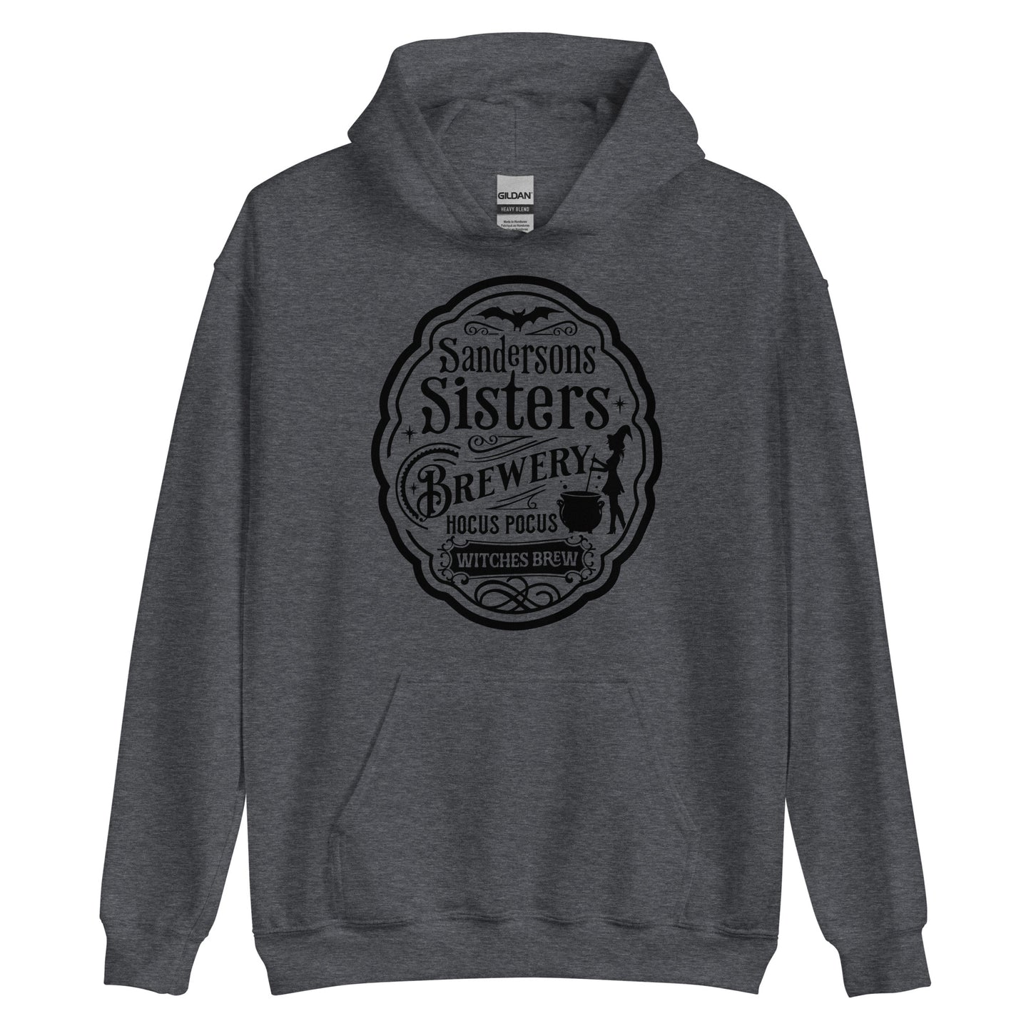 Unisex Hoodie Sandersons Sisters Brewery Black Ink