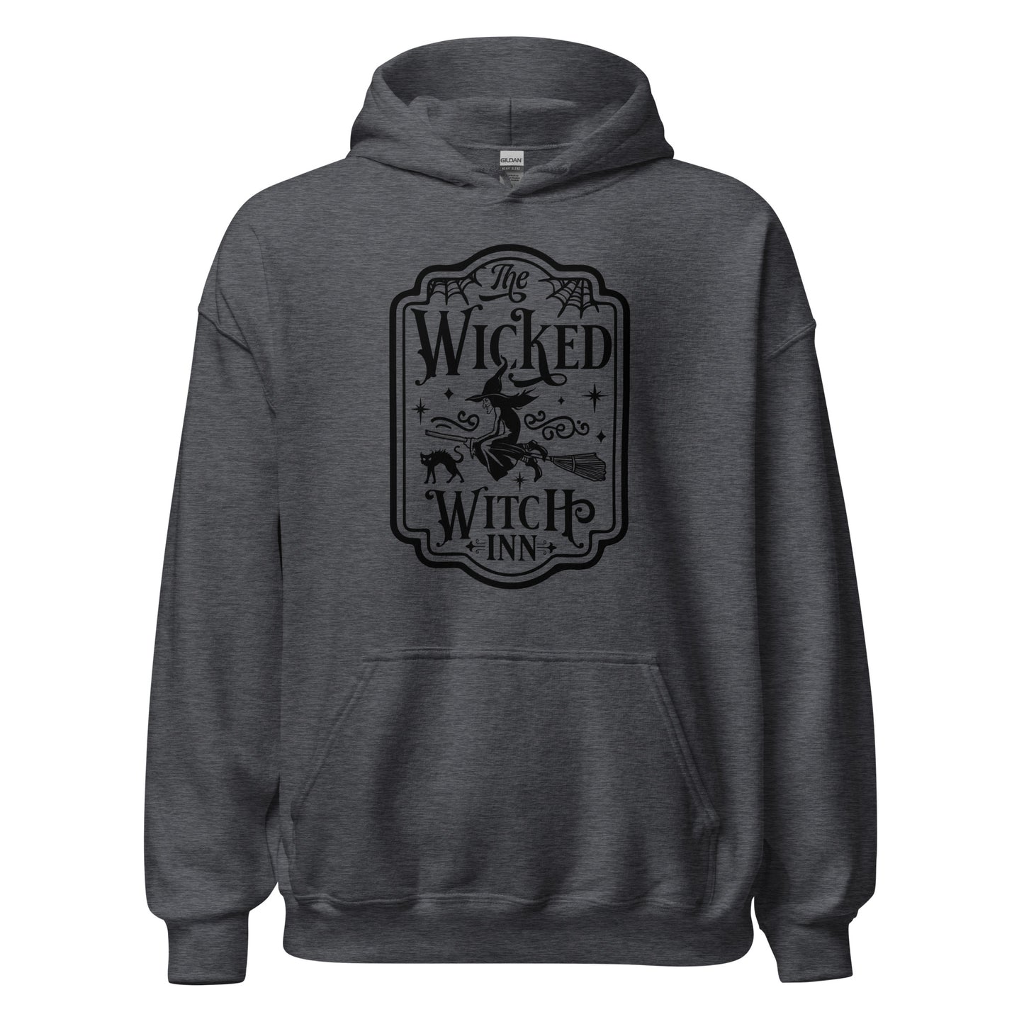 Unisex Hoodie Wicked Witch Inn Black Ink