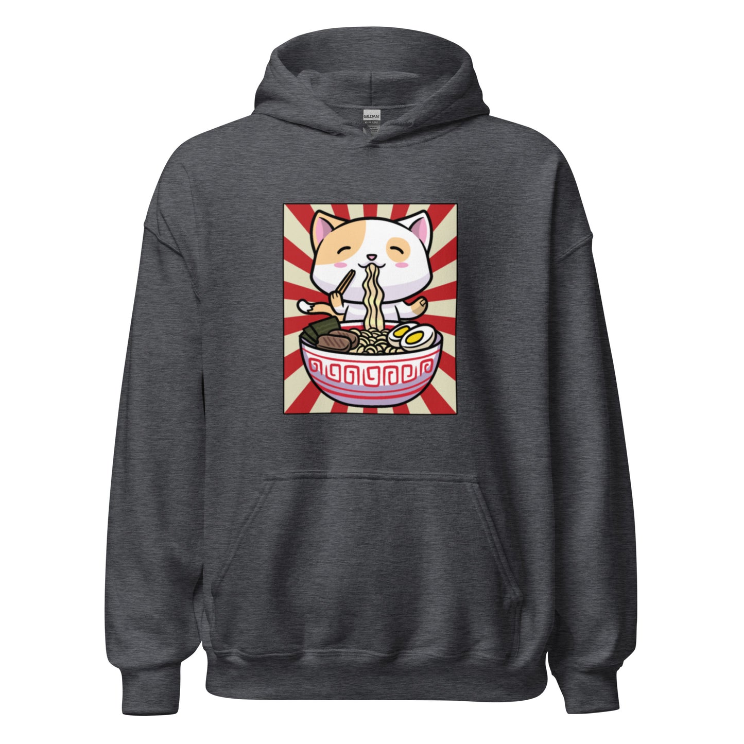 Unisex Hoodie Ramen Cat