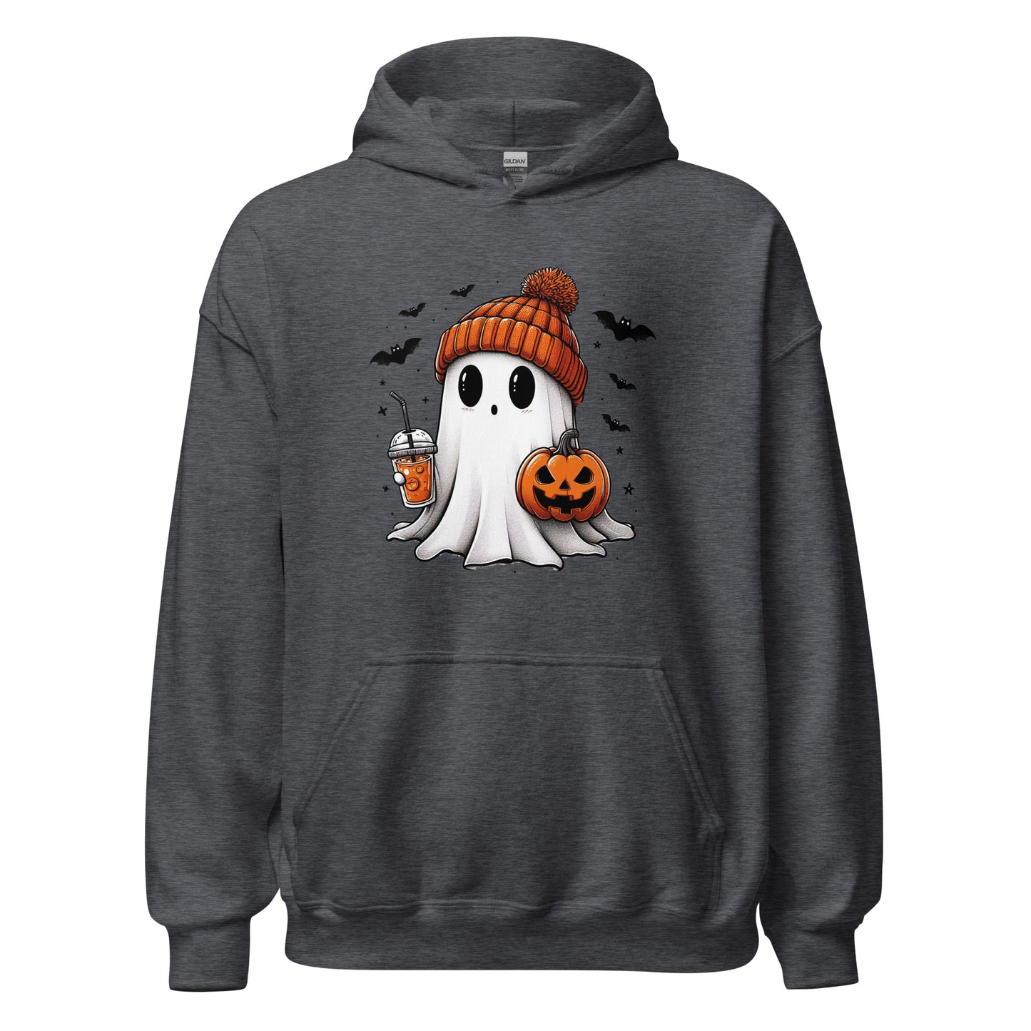 Unisex Hoodie Beanie Ghost with Iced PSL