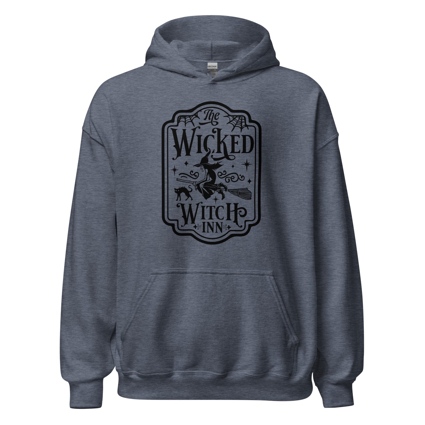 Unisex Hoodie Wicked Witch Inn Black Ink