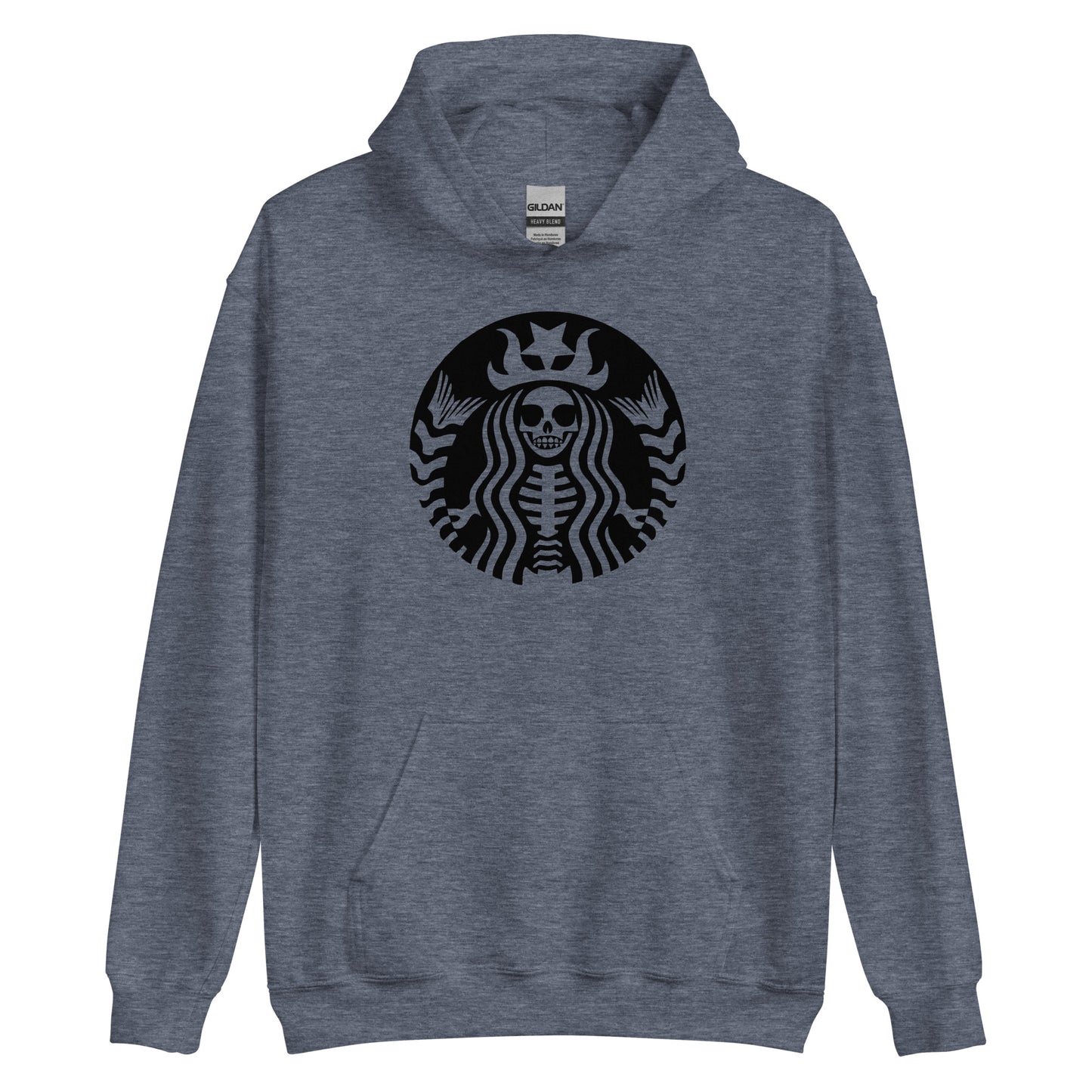 Unisex Hoodie Starbux Skeleton